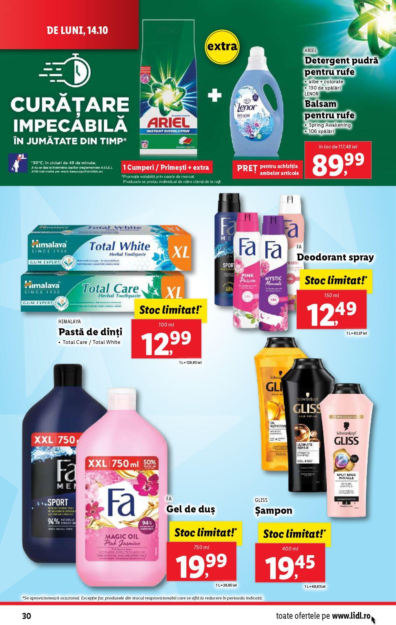 Catalog LIDL 14.10.2024 - 20.10.2024 30