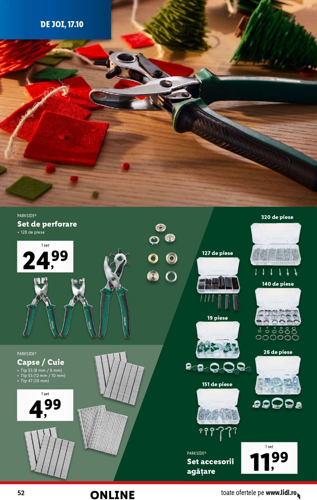 Catalog LIDL 14.10.2024 - 20.10.2024 52