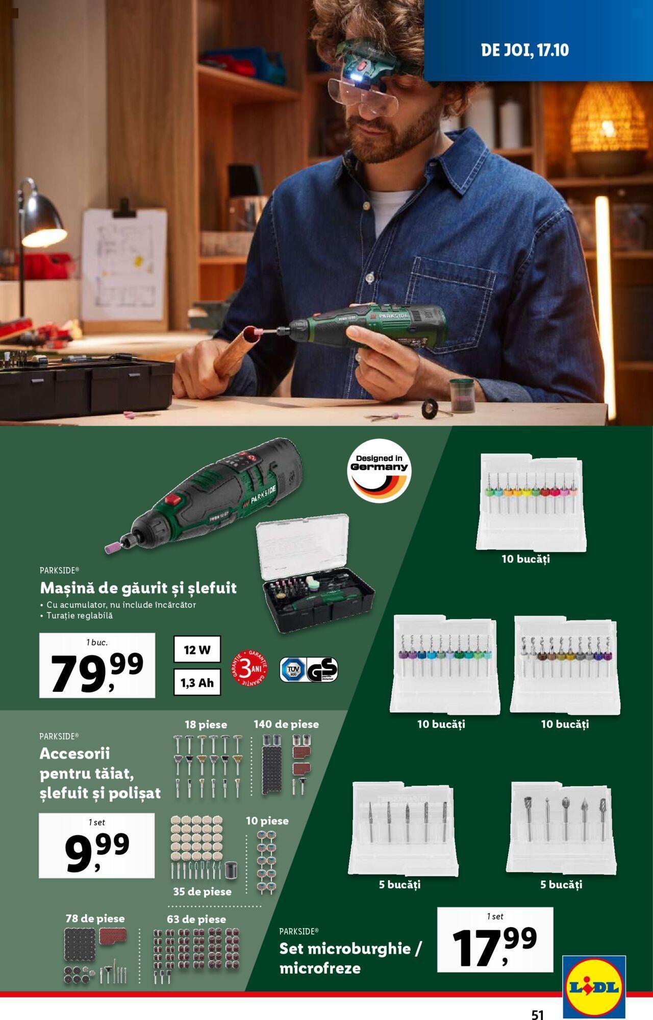 Catalog LIDL 14.10.2024 - 20.10.2024 51