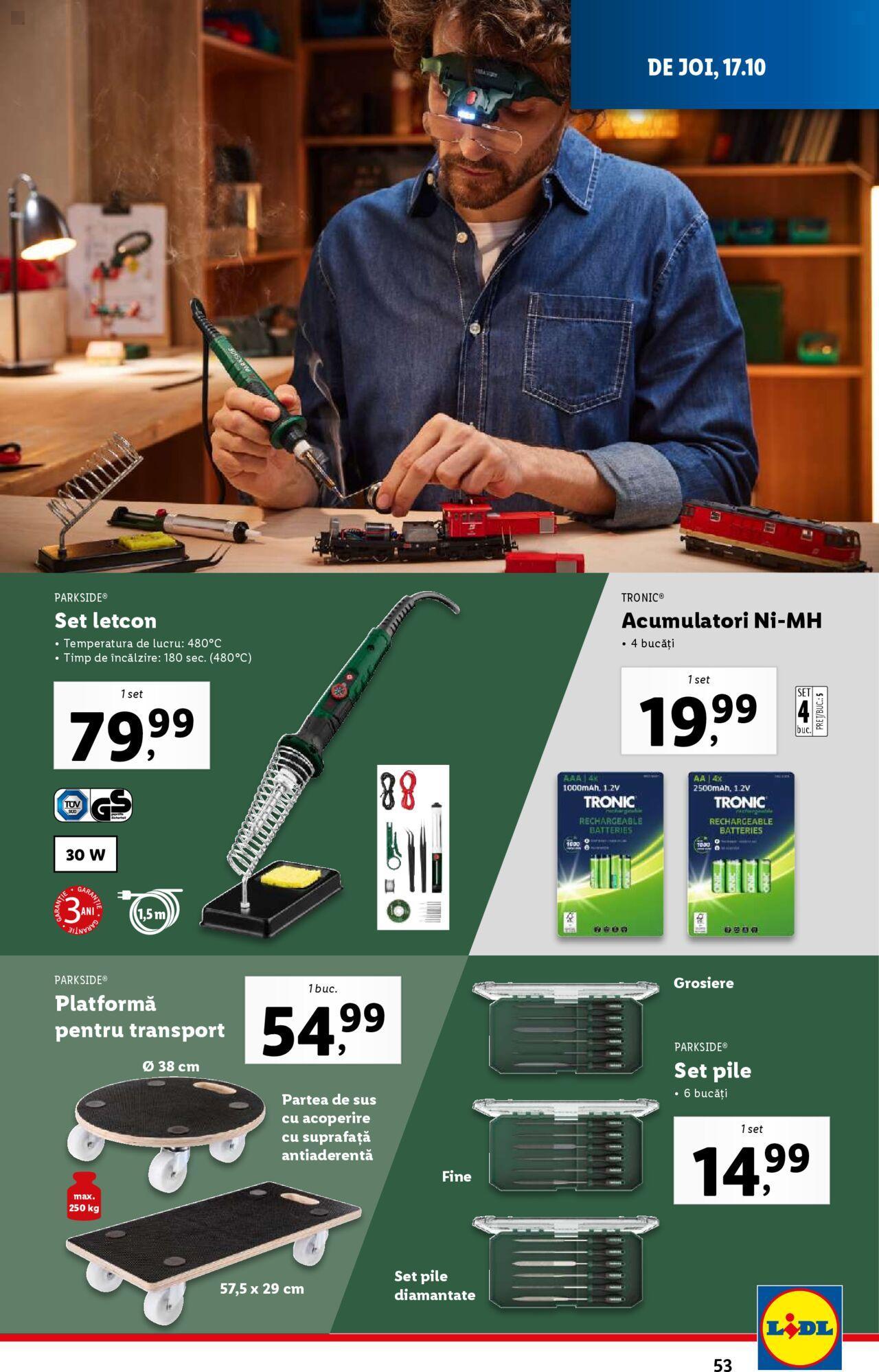 Catalog LIDL 14.10.2024 - 20.10.2024 53