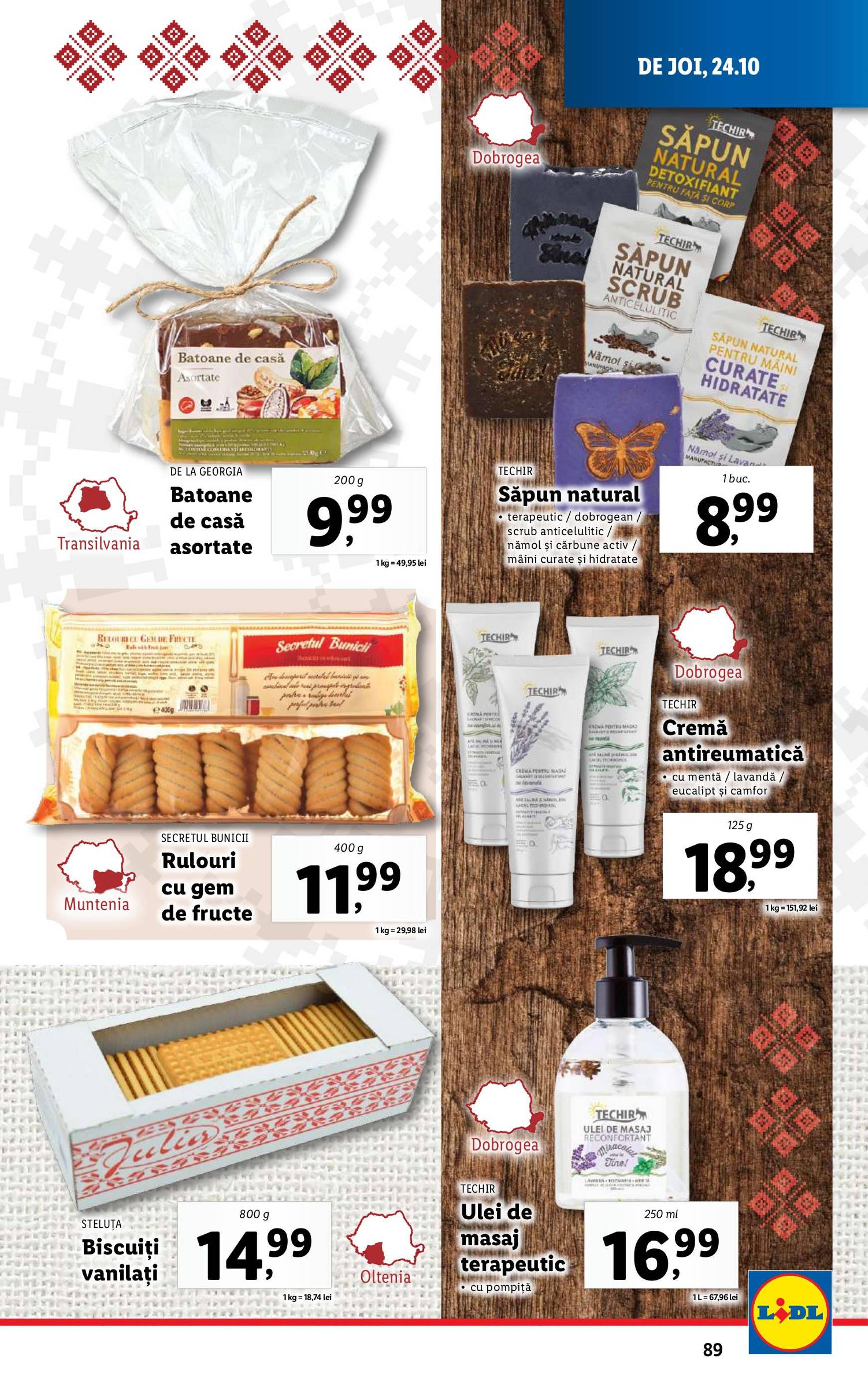 Catalog Lidl valabil din 21.10. - 27.10. 89