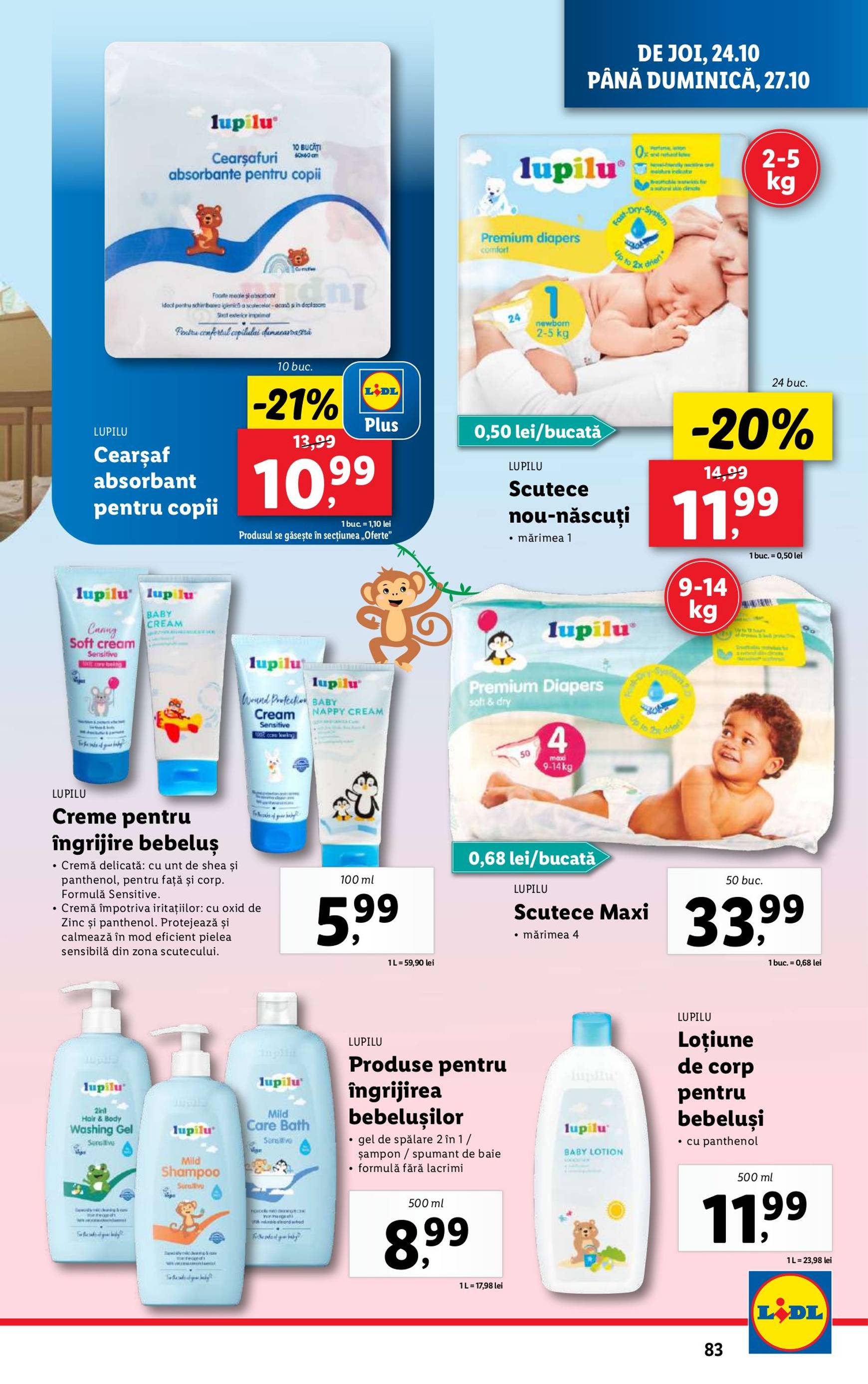 Catalog Lidl valabil din 21.10. - 27.10. 83