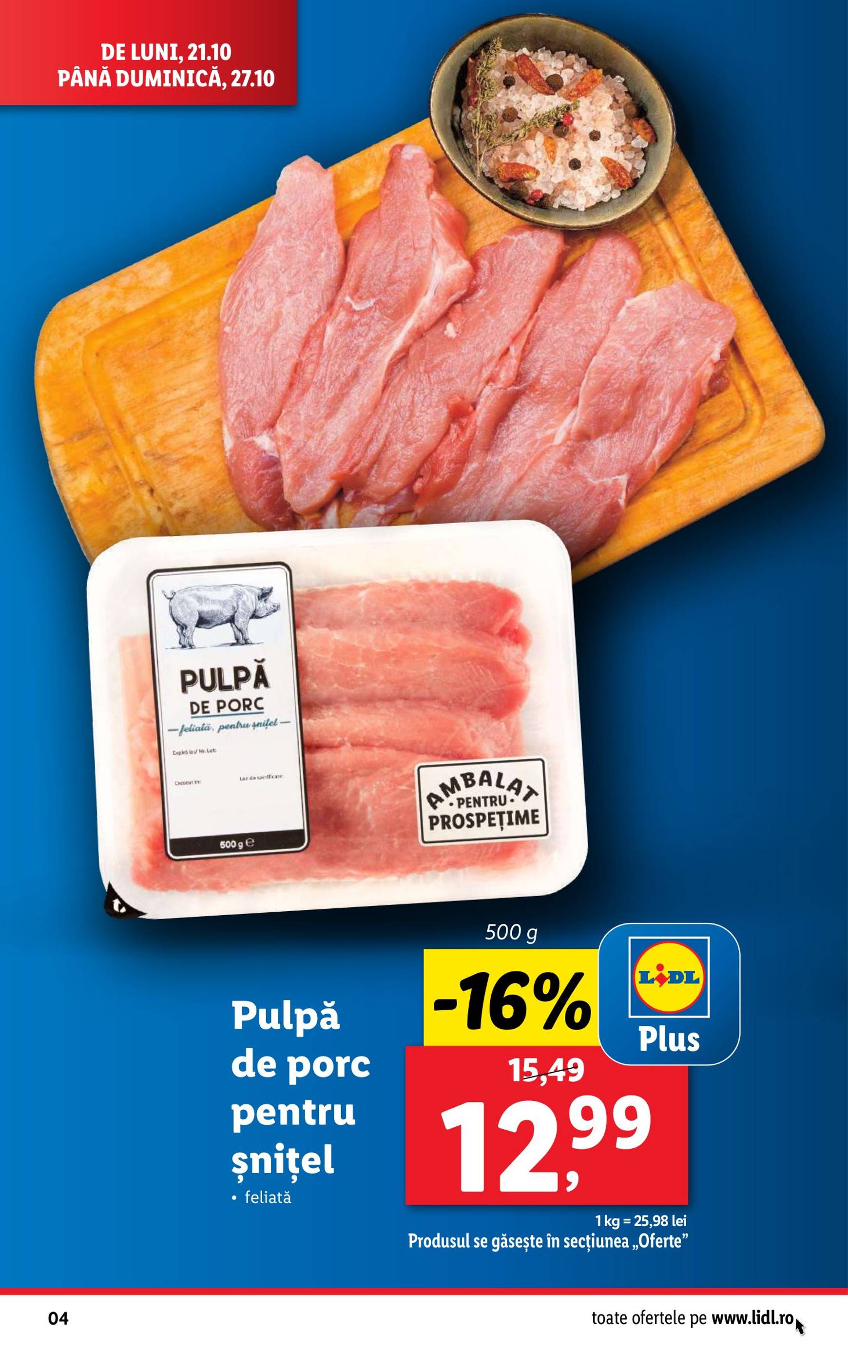 Catalog Lidl valabil din 21.10. - 27.10. 4