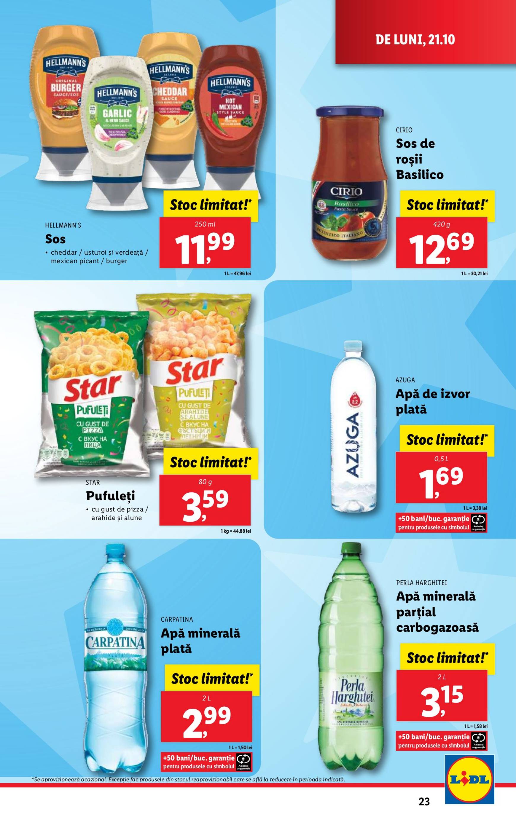 Catalog Lidl valabil din 21.10. - 27.10. 23