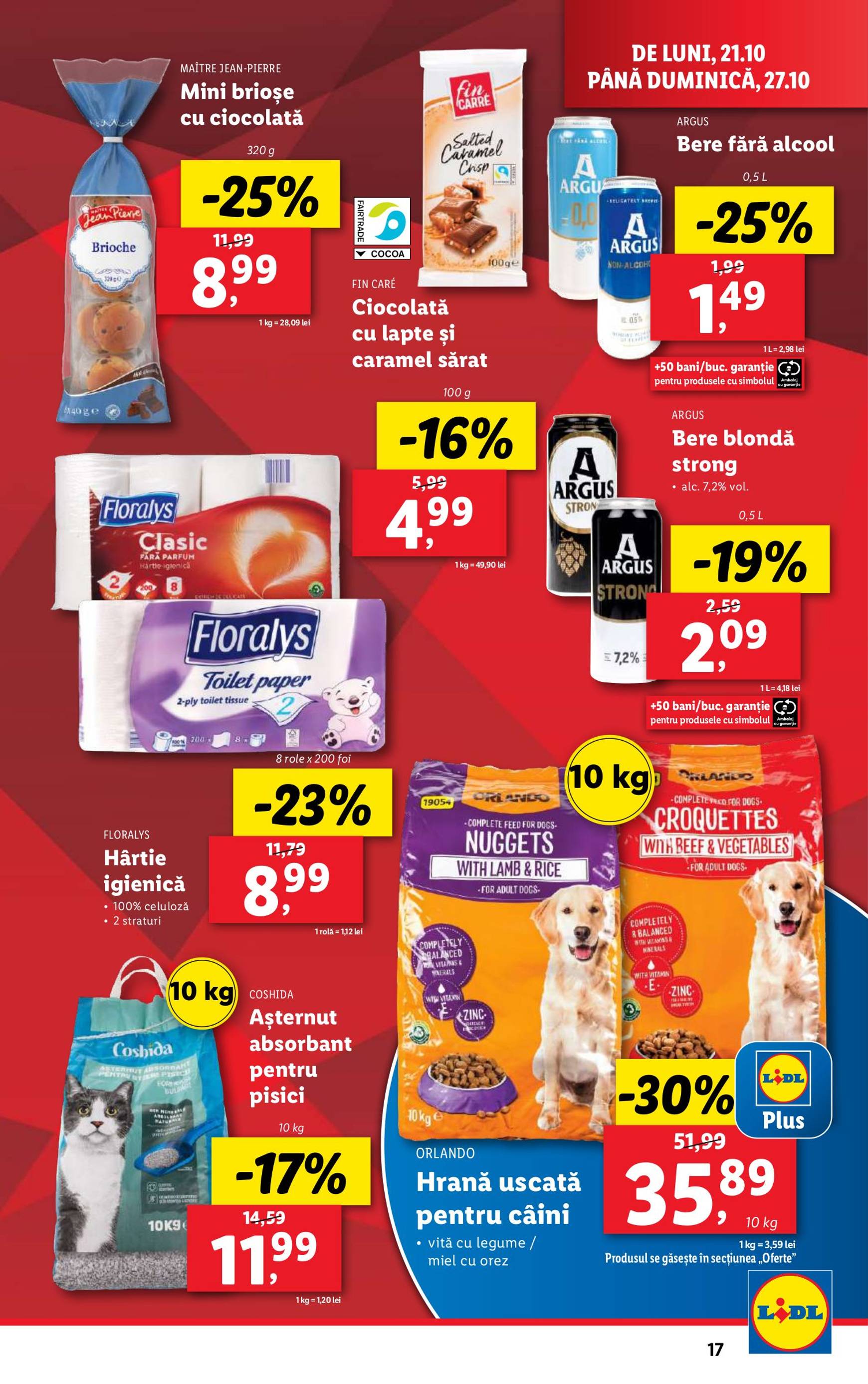 Catalog Lidl valabil din 21.10. - 27.10. 17