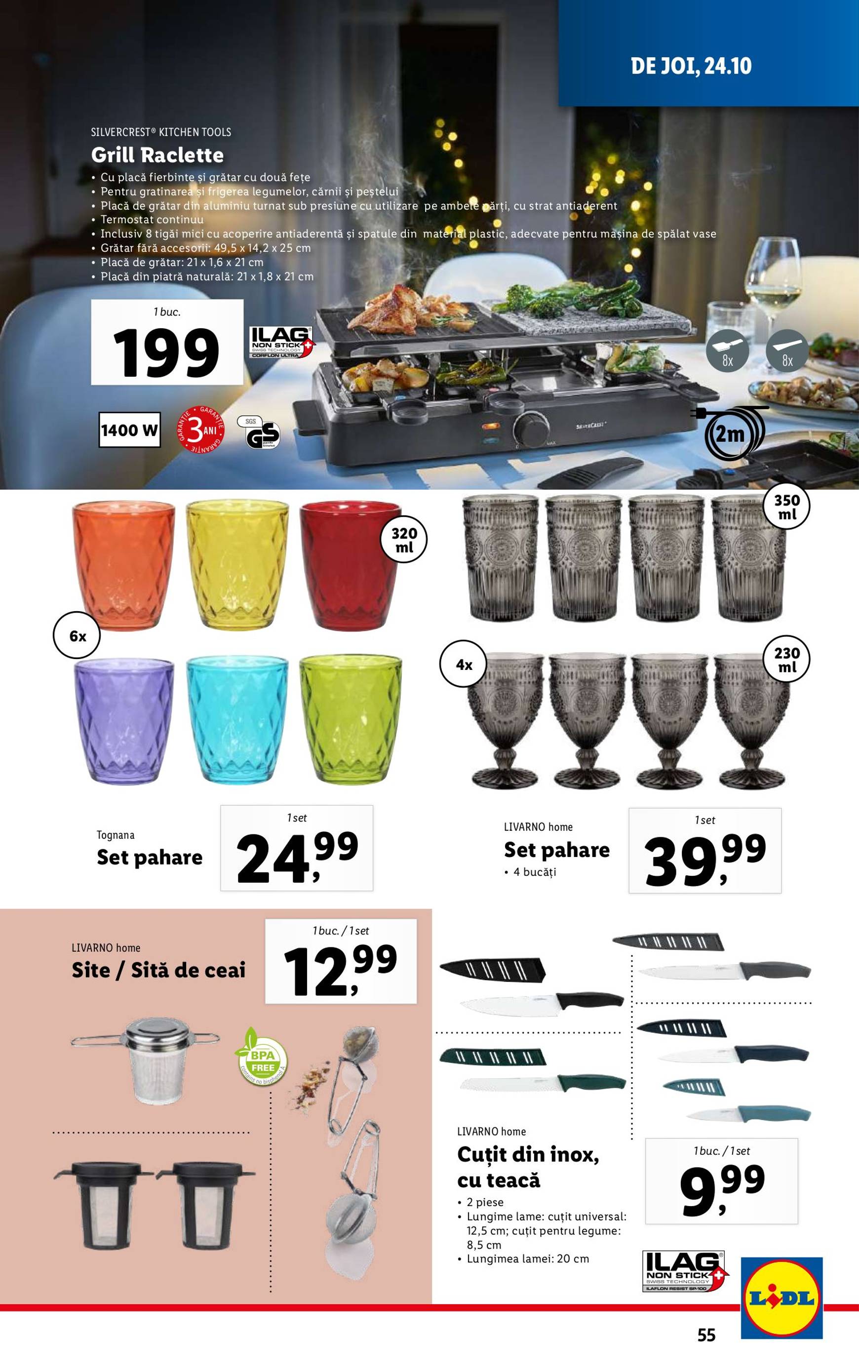 Catalog Lidl valabil din 21.10. - 27.10. 55