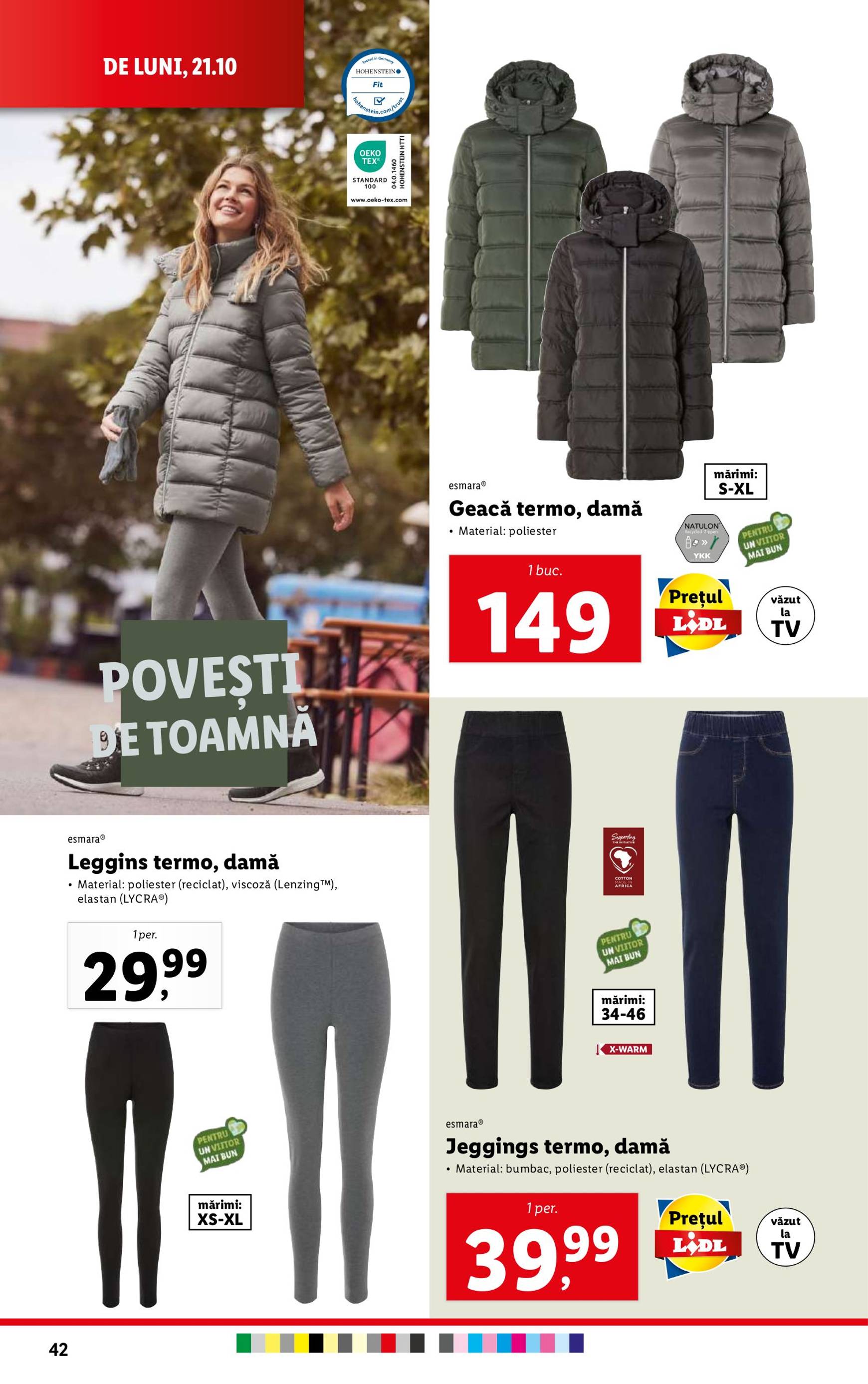 Catalog Lidl valabil din 21.10. - 27.10. 42