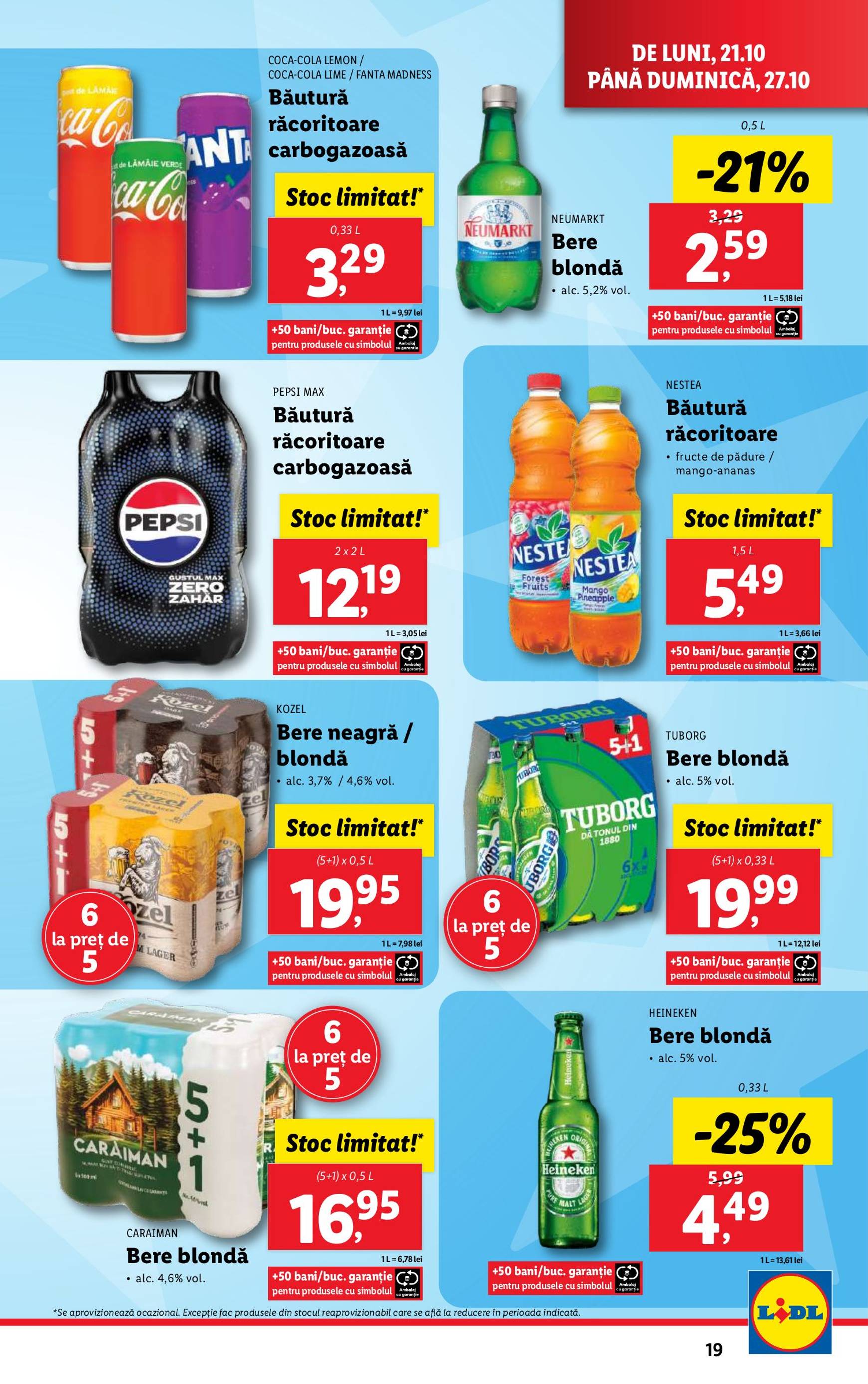 Catalog Lidl valabil din 21.10. - 27.10. 19