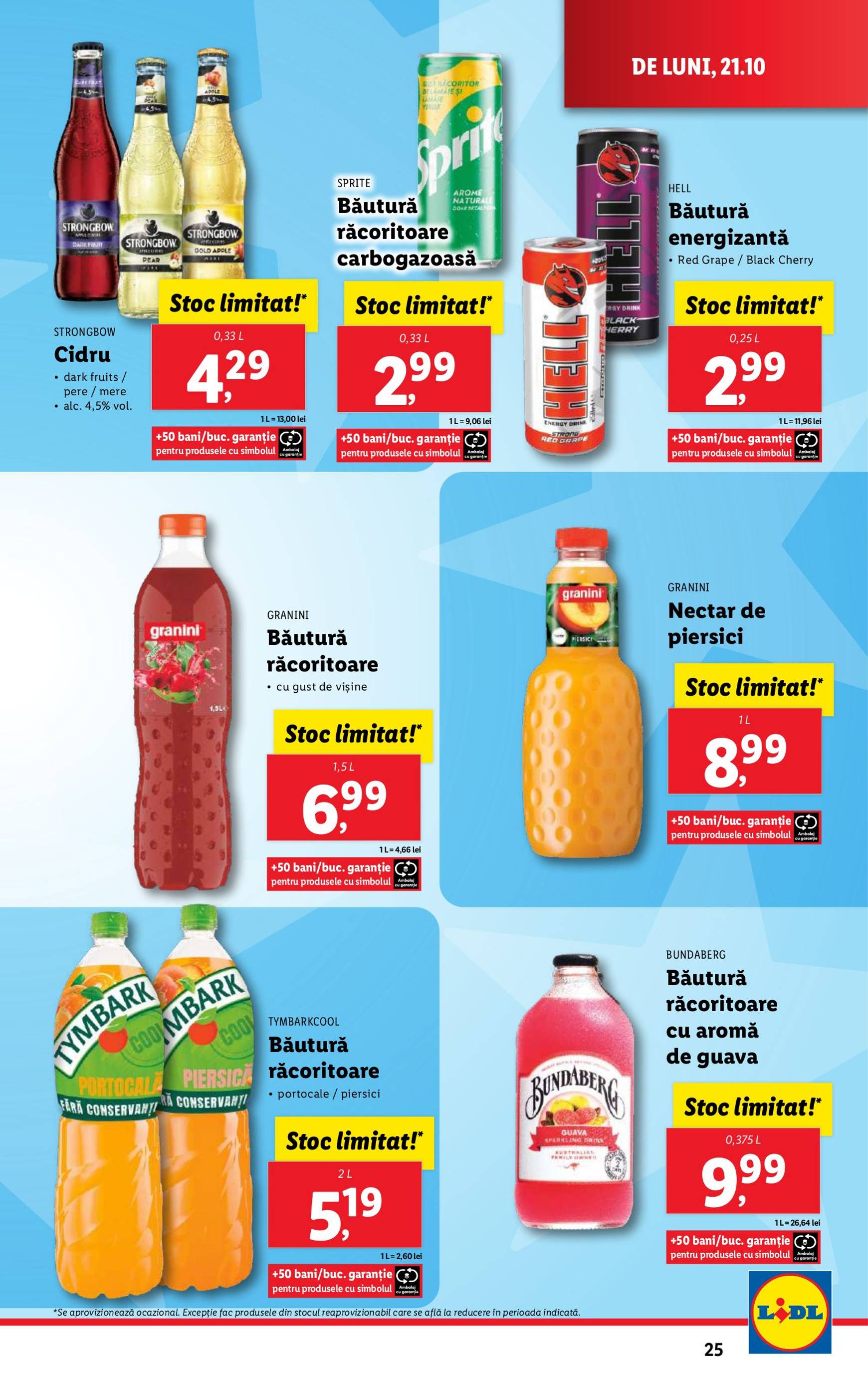 Catalog Lidl valabil din 21.10. - 27.10. 25