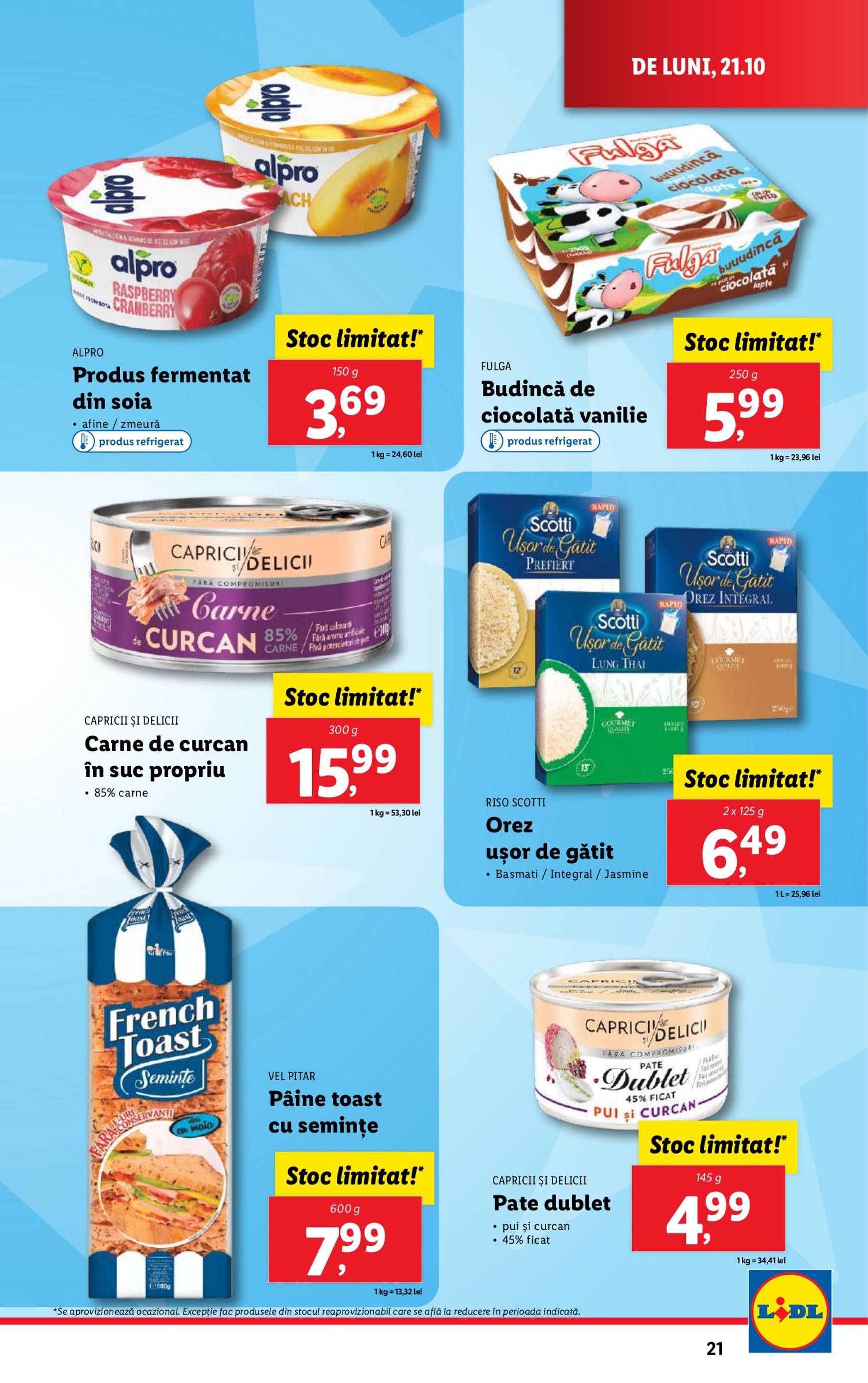 Catalog Lidl valabil din 21.10. - 27.10. 21