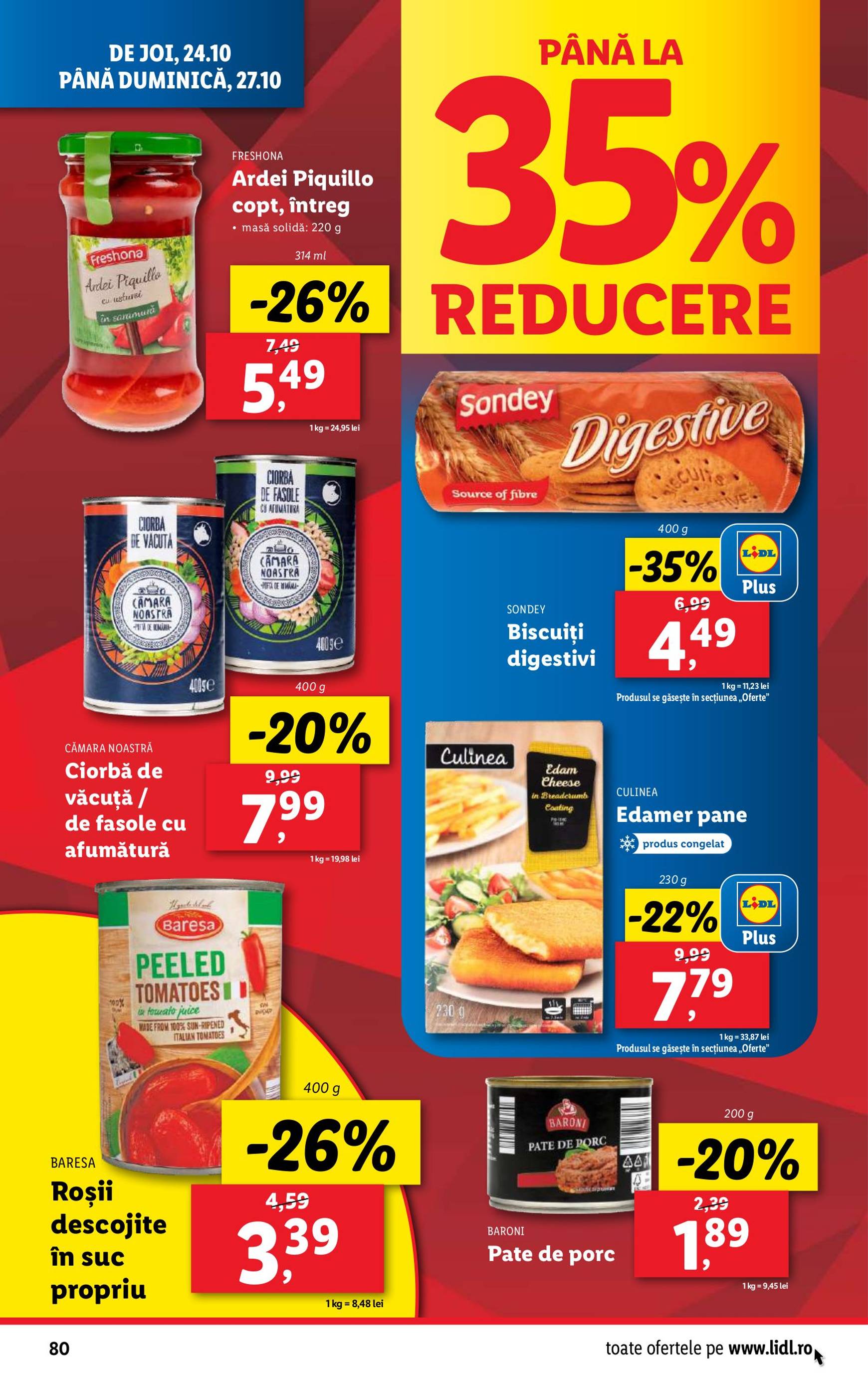 Catalog Lidl valabil din 21.10. - 27.10. 80