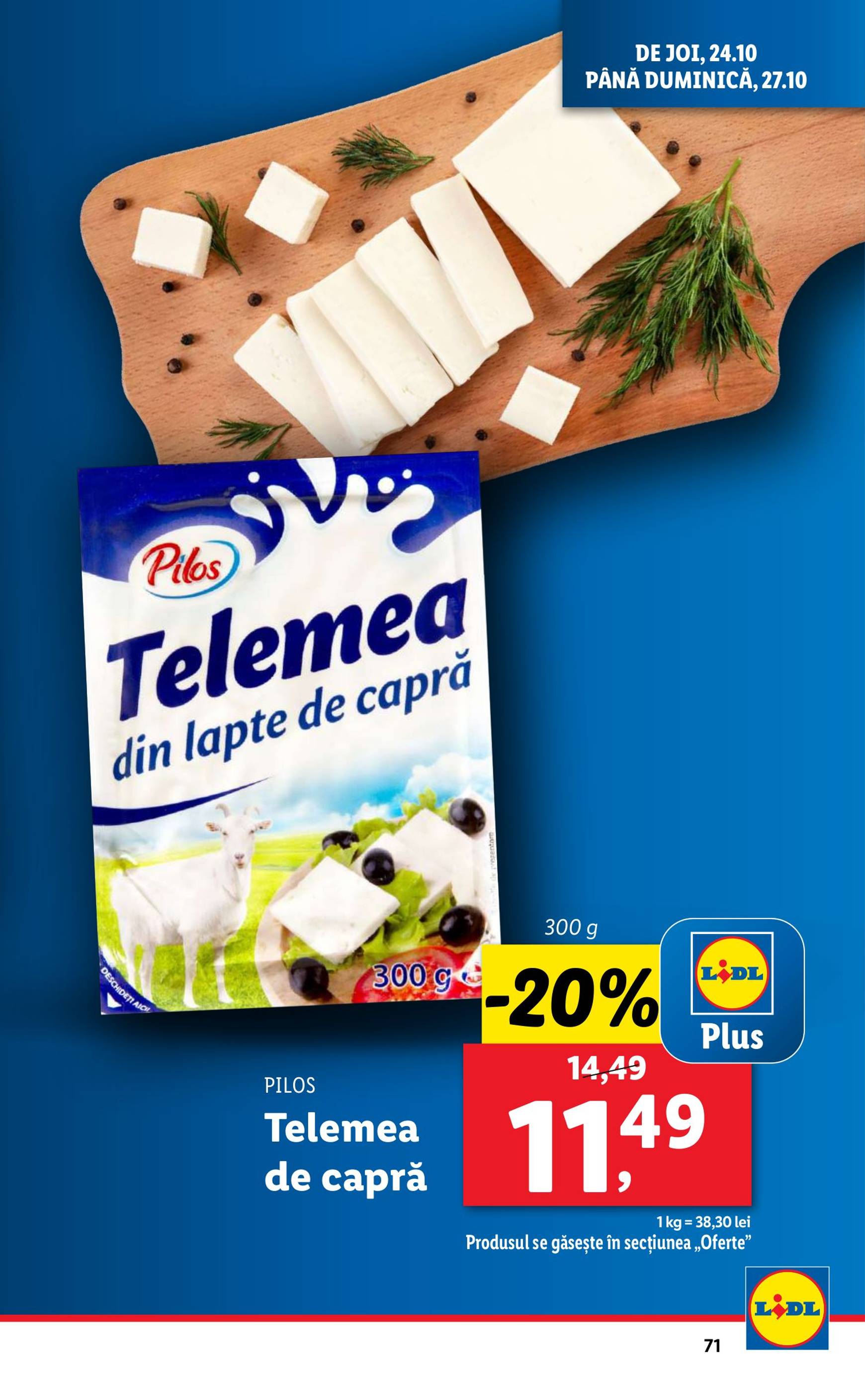 Catalog Lidl valabil din 21.10. - 27.10. 71