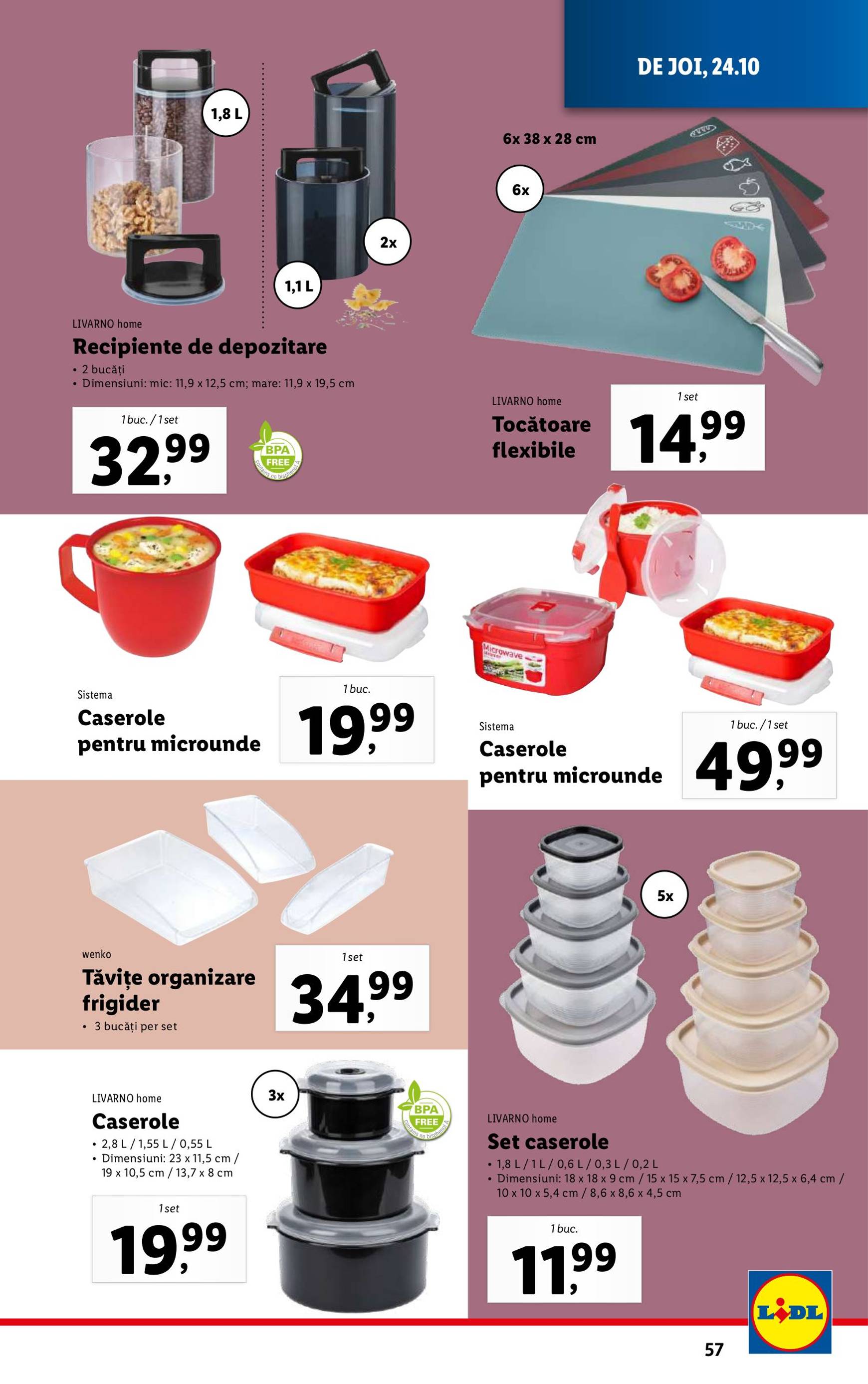 Catalog Lidl valabil din 21.10. - 27.10. 57