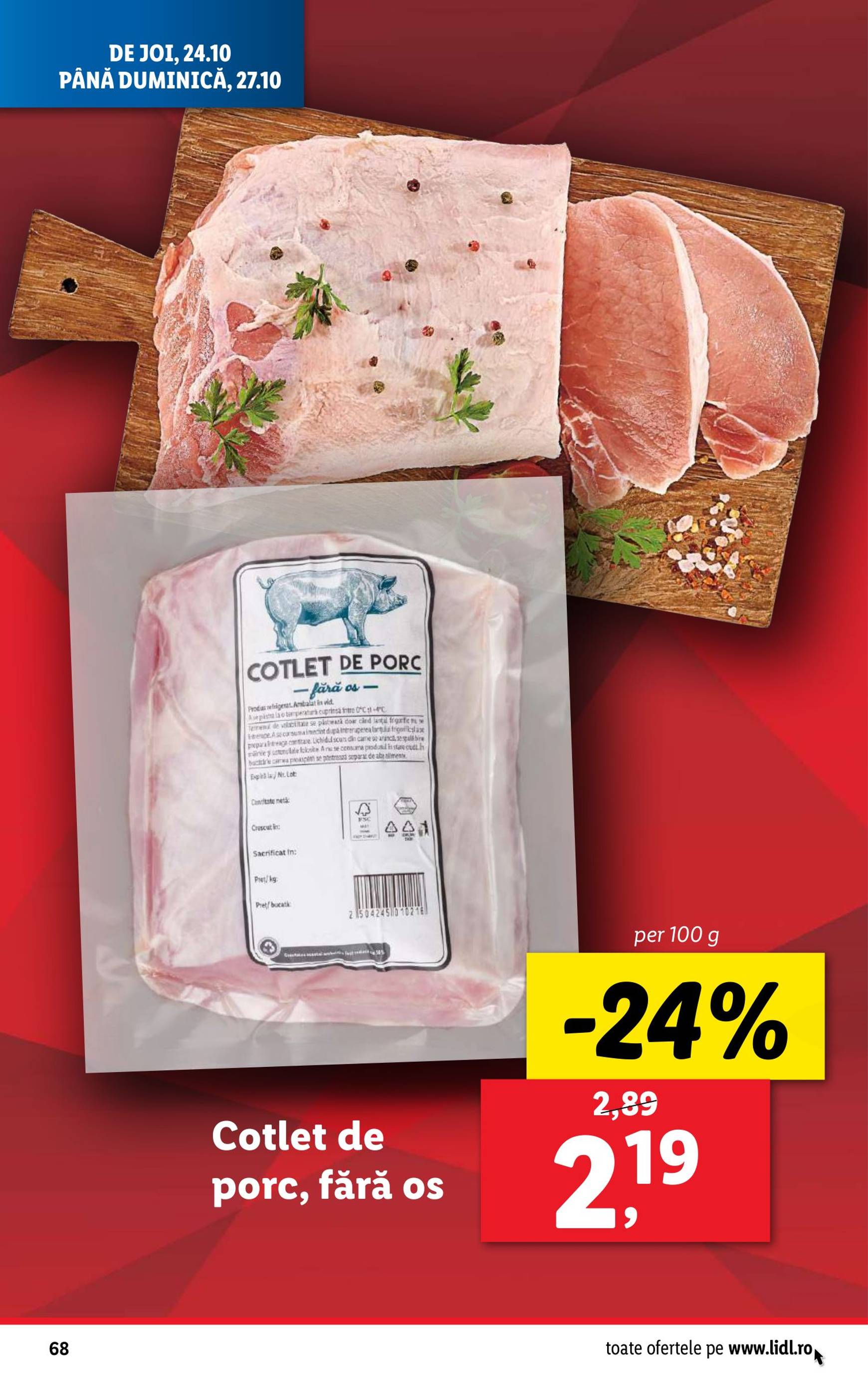 Catalog Lidl valabil din 21.10. - 27.10. 68