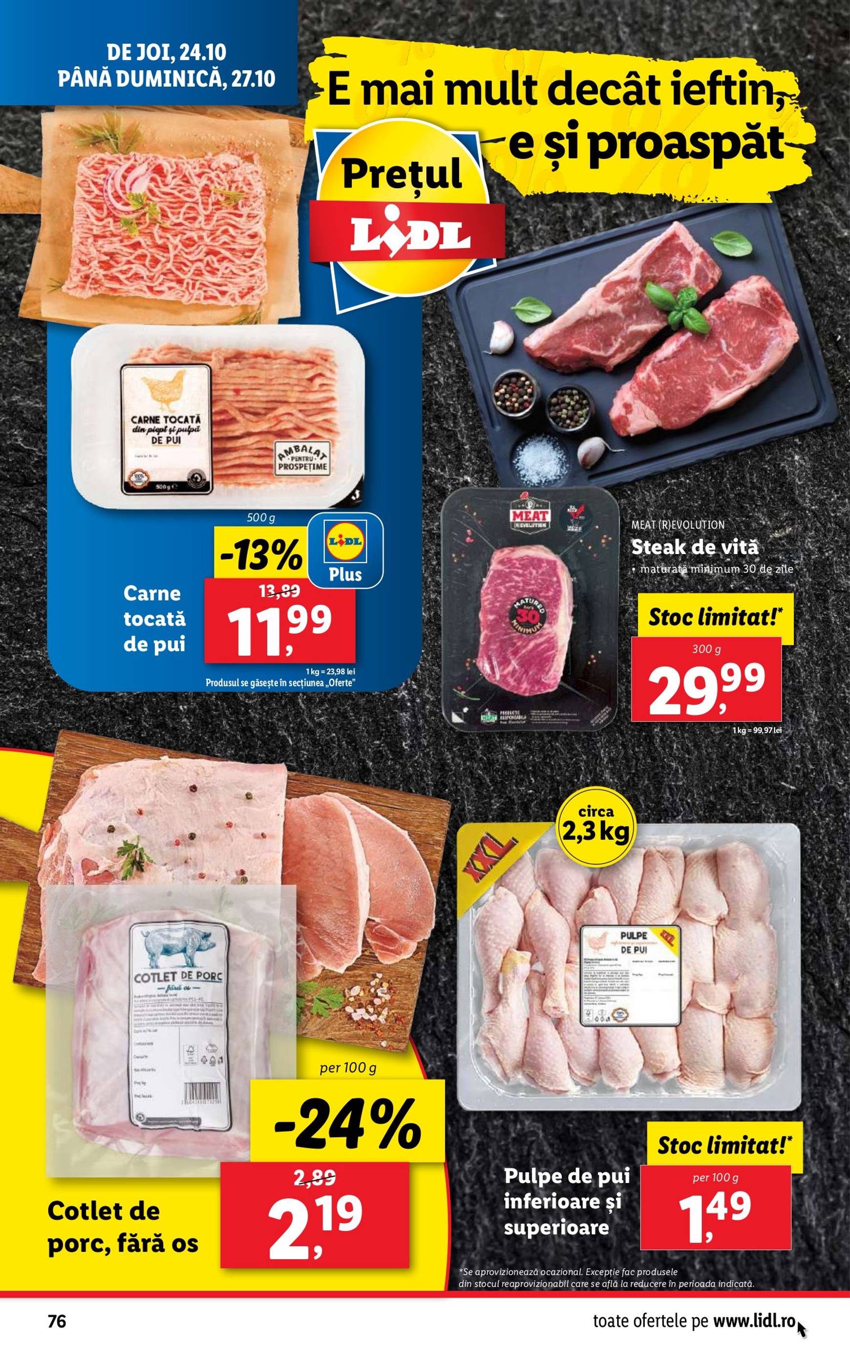 Catalog Lidl valabil din 21.10. - 27.10. 76