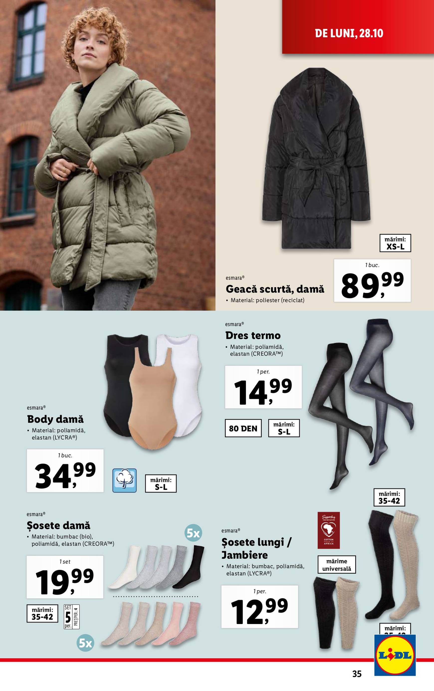 Catalog Lidl valabil din 28.10. - 03.11. 35