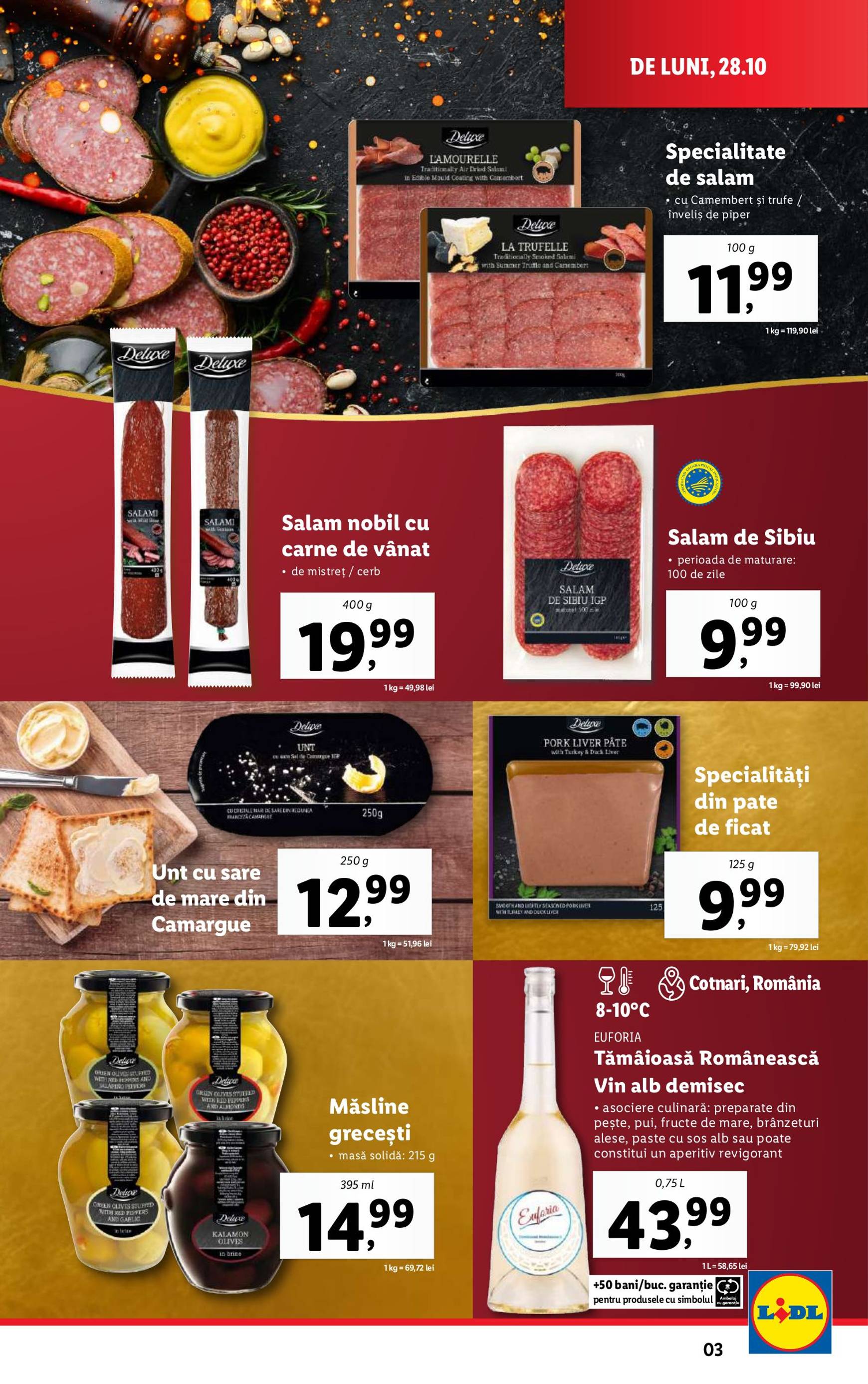 Catalog Lidl valabil din 28.10. - 03.11. 3