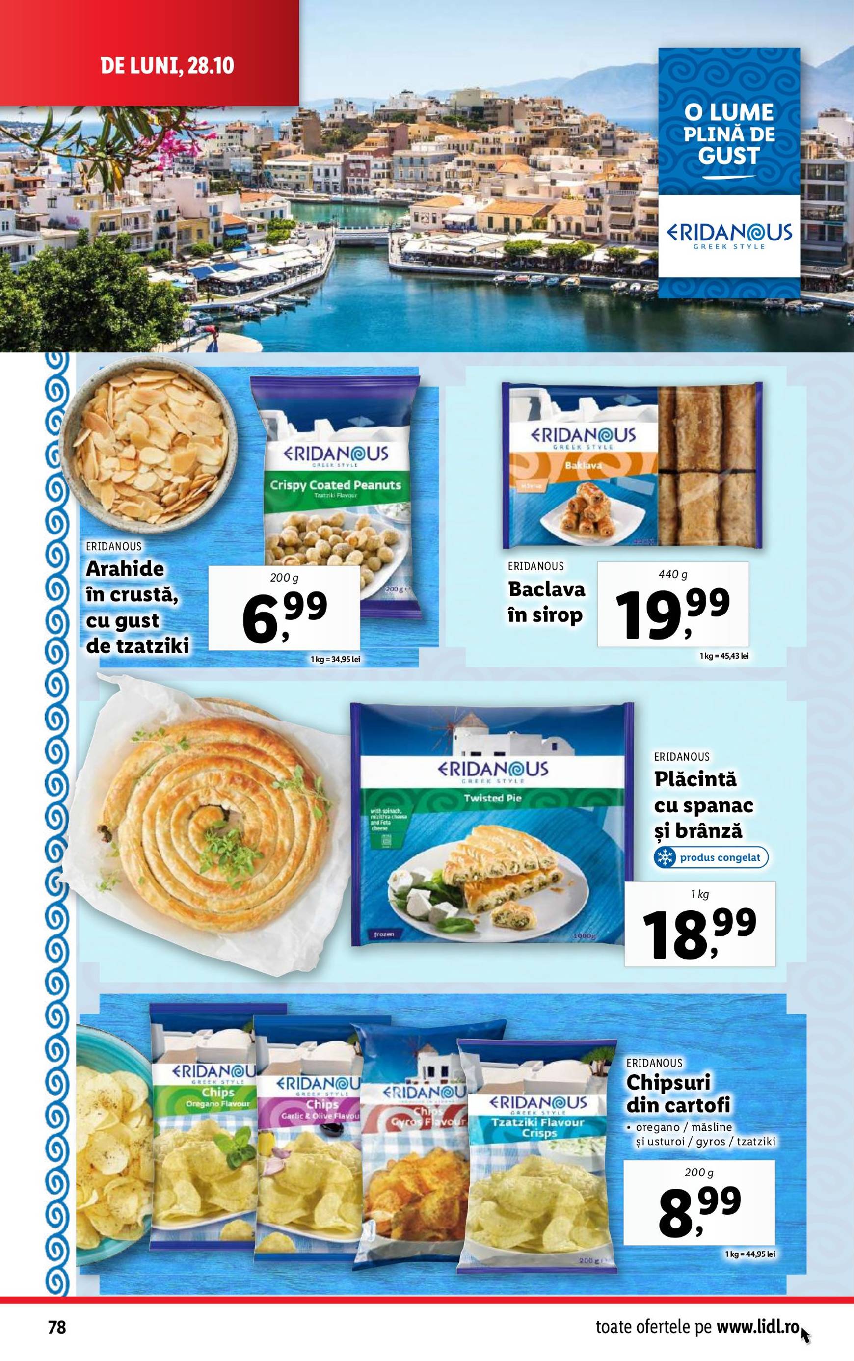 Catalog Lidl valabil din 28.10. - 03.11. 78