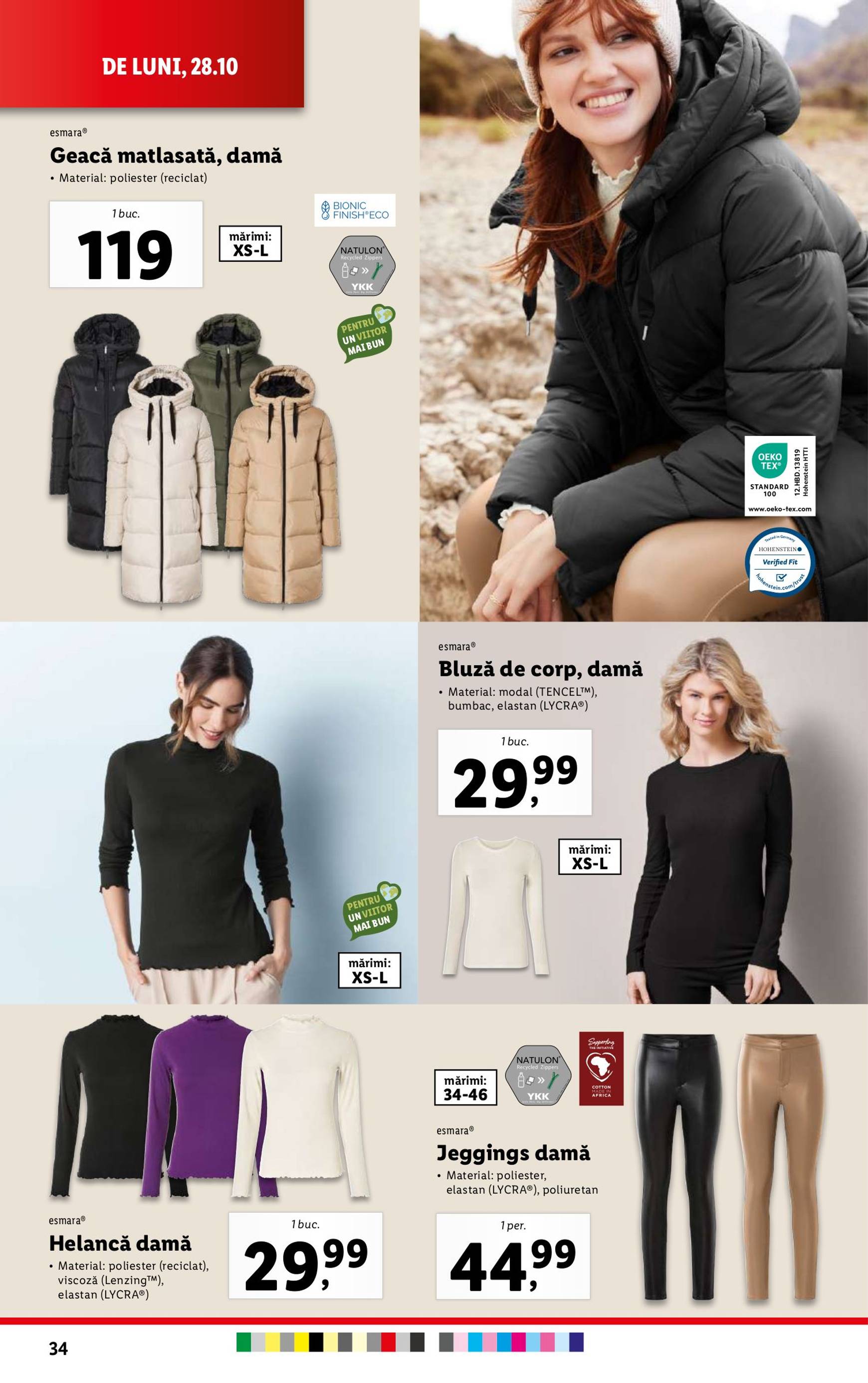 Catalog Lidl valabil din 28.10. - 03.11. 34