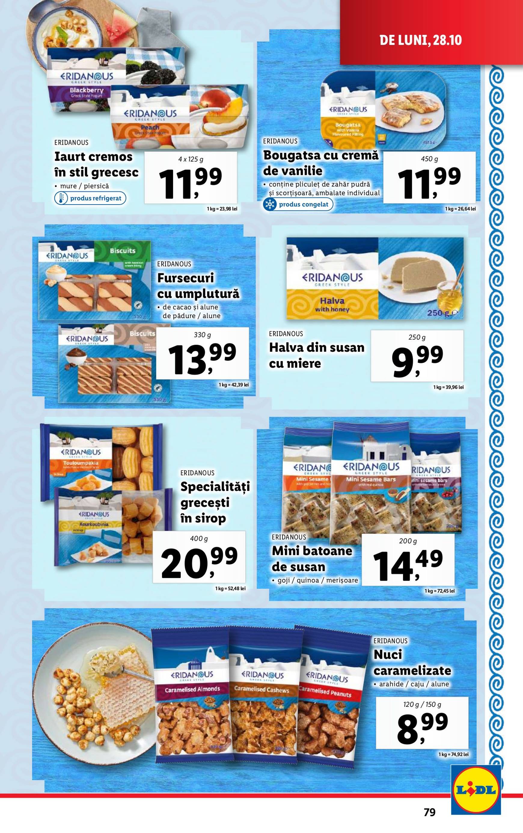 Catalog Lidl valabil din 28.10. - 03.11. 79