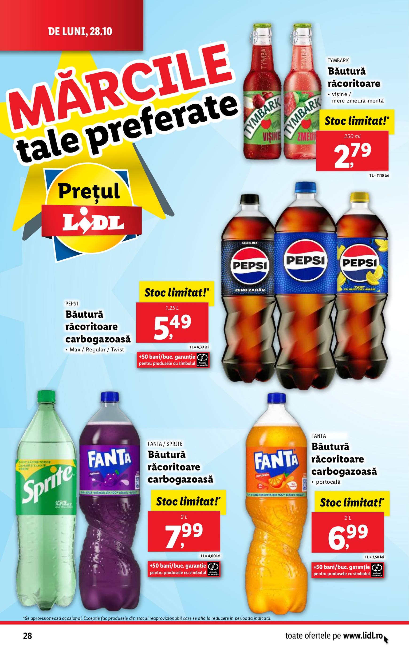 Catalog Lidl valabil din 28.10. - 03.11. 28