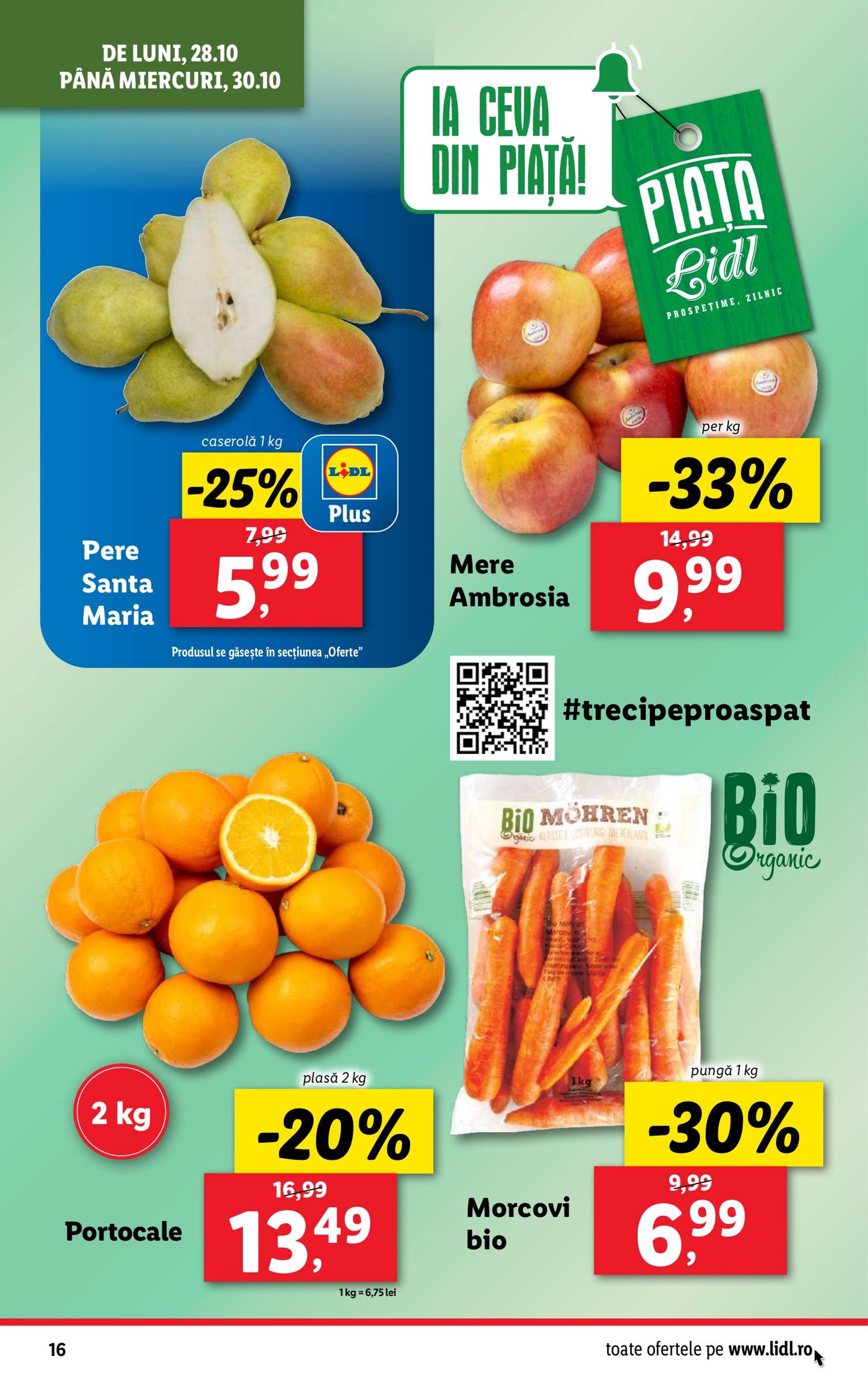 Catalog Lidl valabil din 28.10. - 03.11. 16