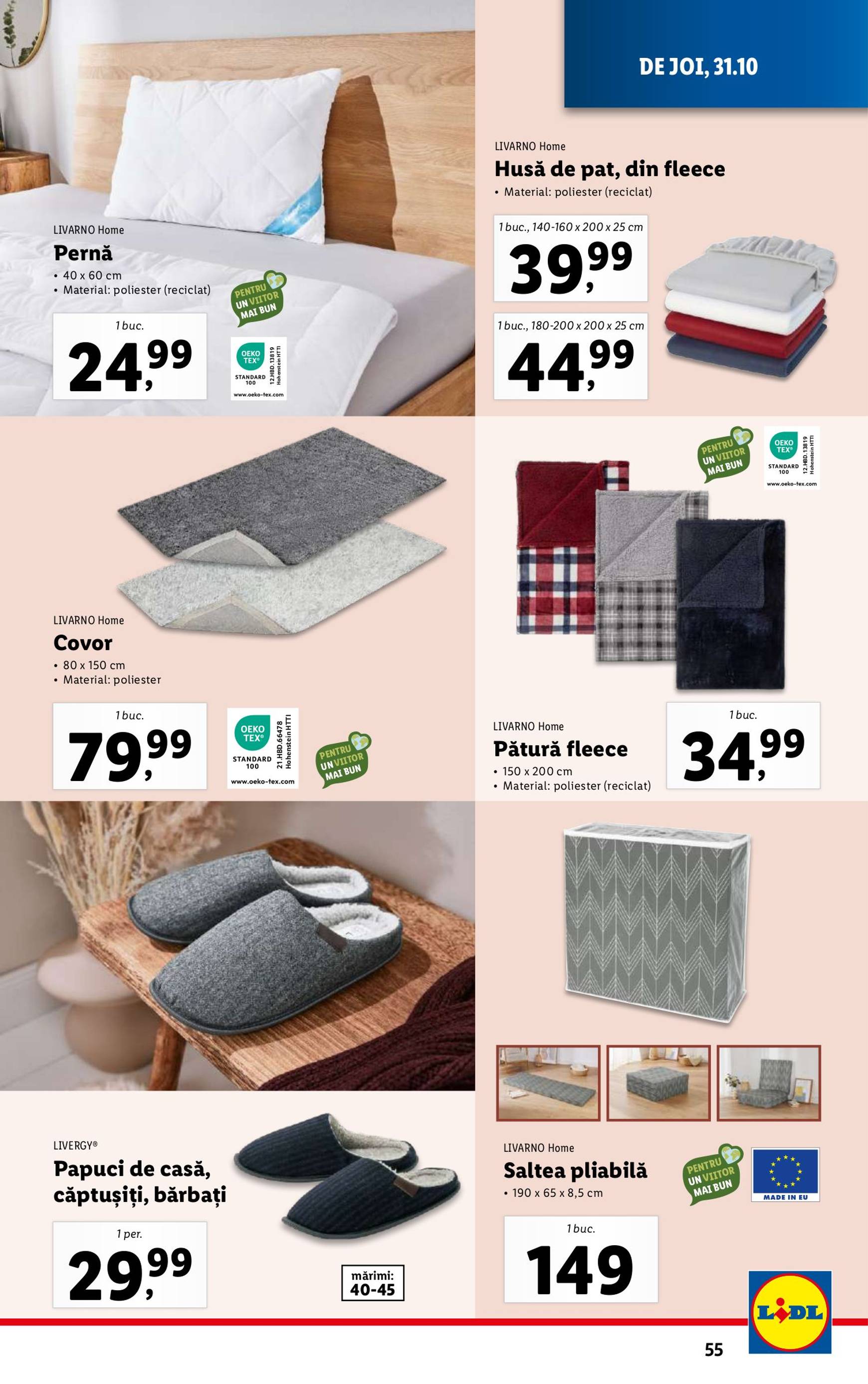 Catalog Lidl valabil din 28.10. - 03.11. 55