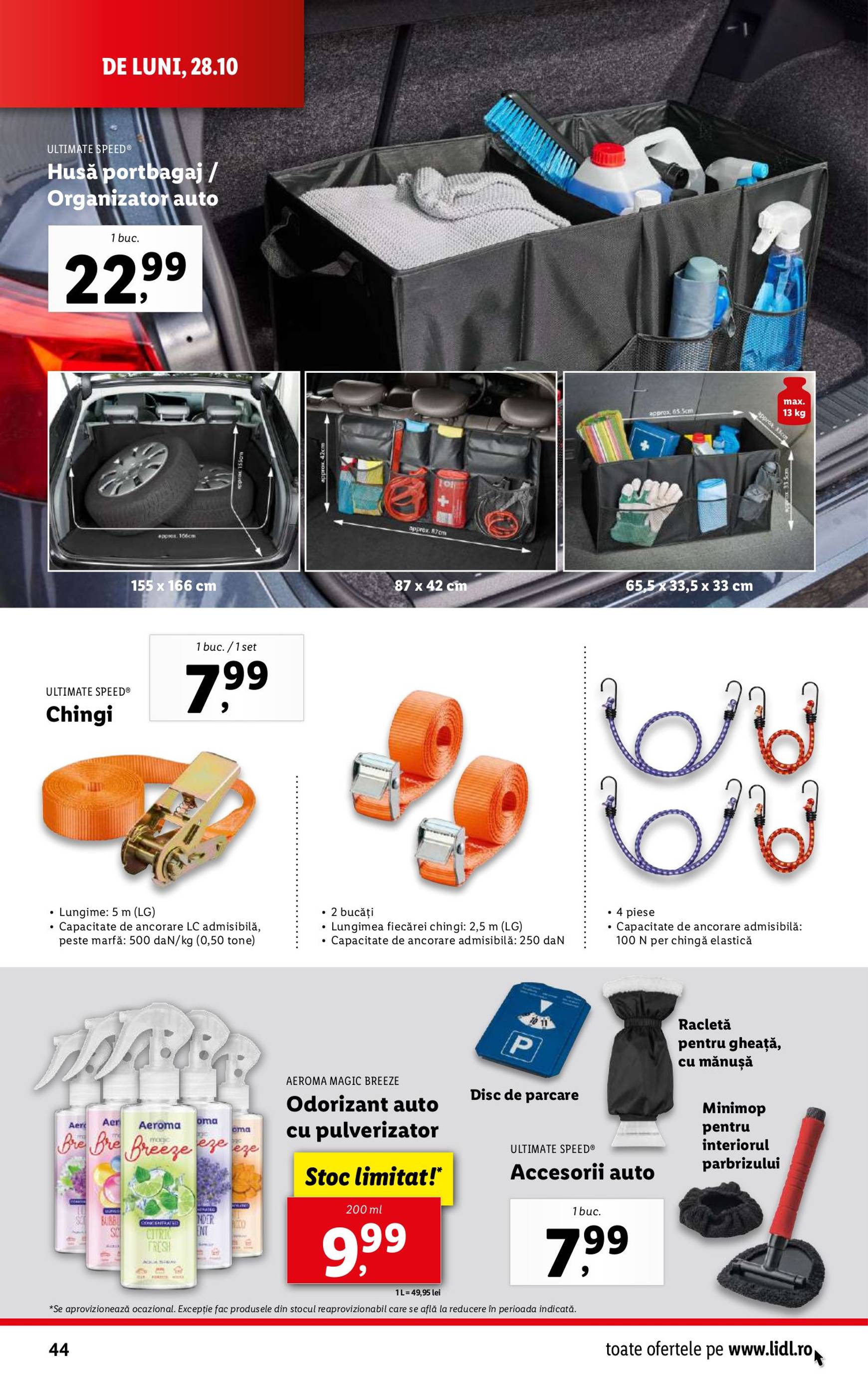 Catalog Lidl valabil din 28.10. - 03.11. 44