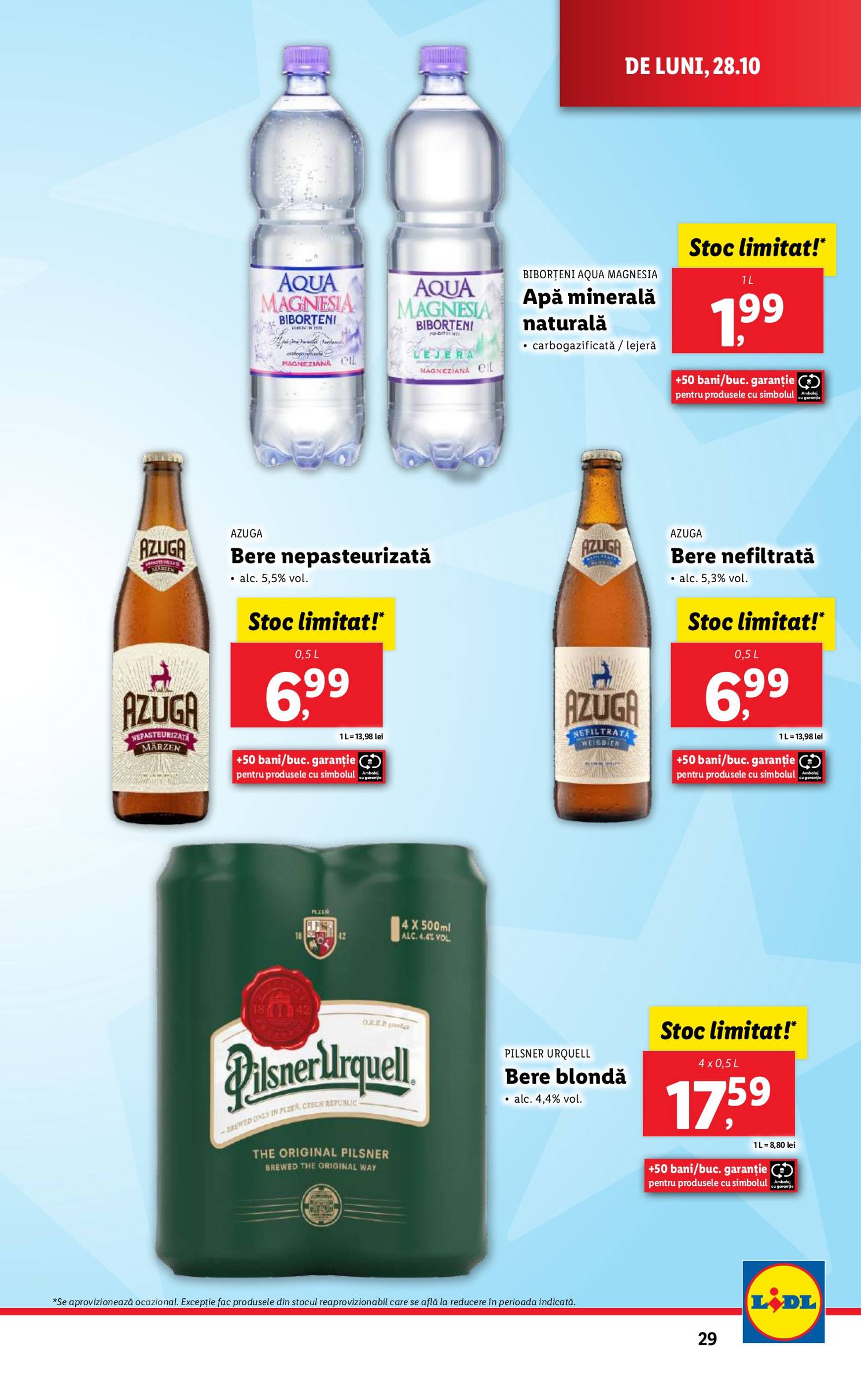 Catalog Lidl valabil din 28.10. - 03.11. 29