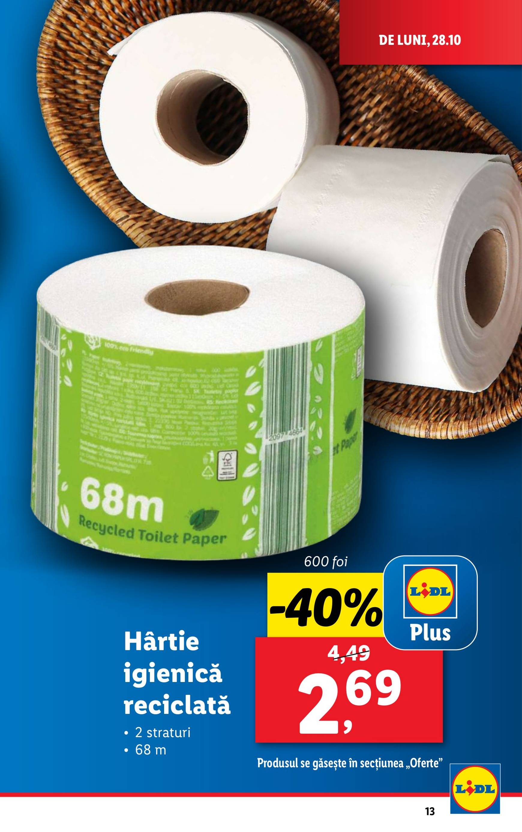 Catalog Lidl valabil din 28.10. - 03.11. 13