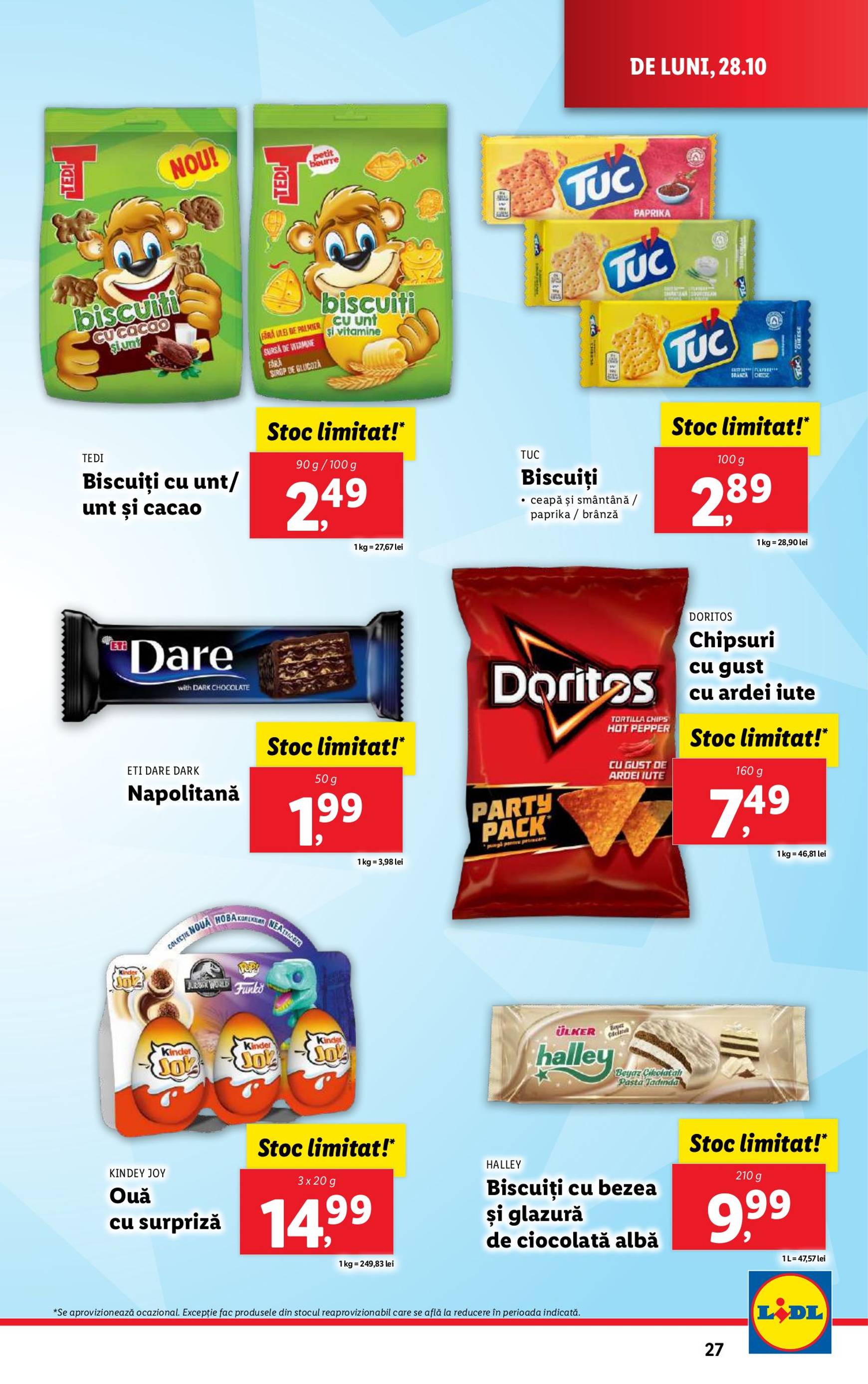 Catalog Lidl valabil din 28.10. - 03.11. 27