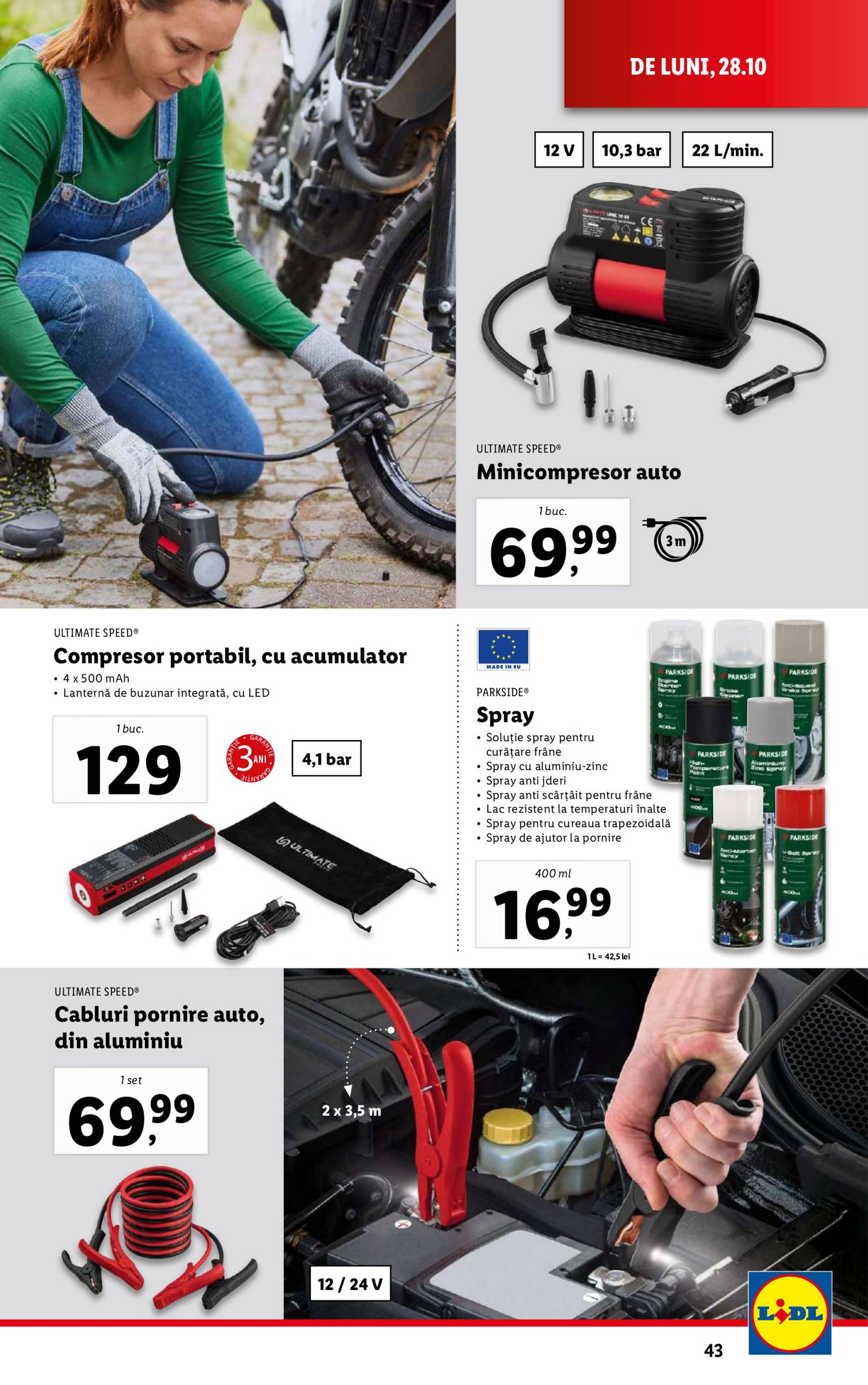 Catalog Lidl valabil din 28.10. - 03.11. 43