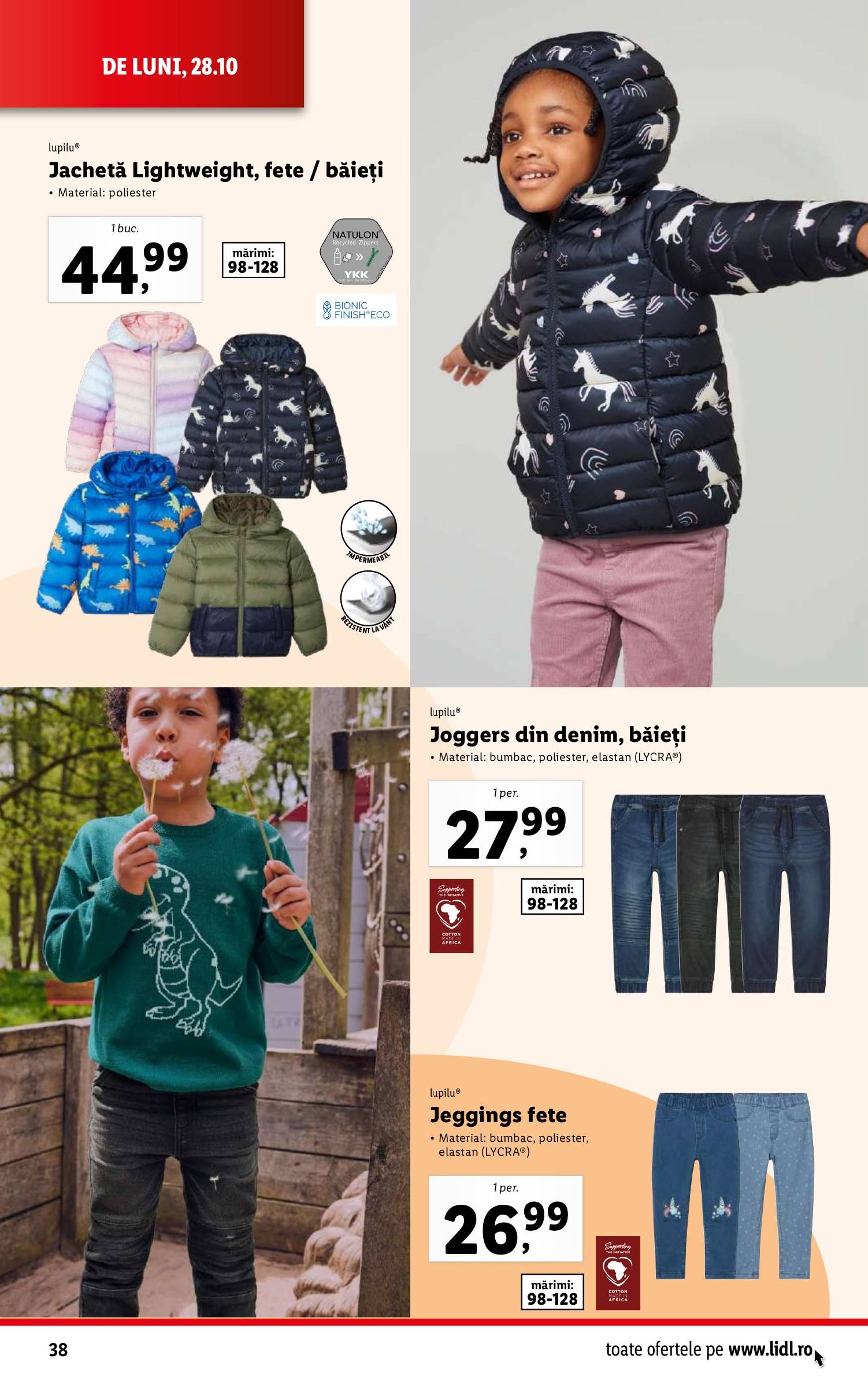 Catalog Lidl valabil din 28.10. - 03.11. 38