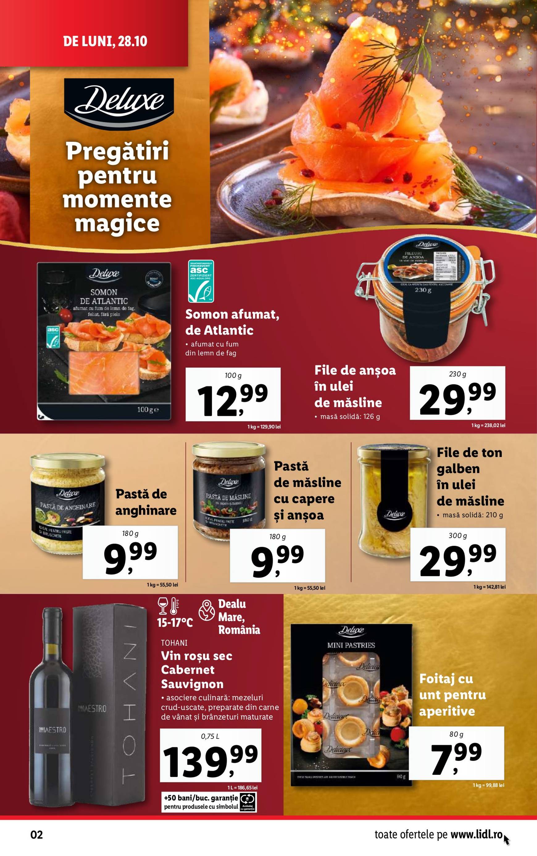 Catalog Lidl valabil din 28.10. - 03.11. 2