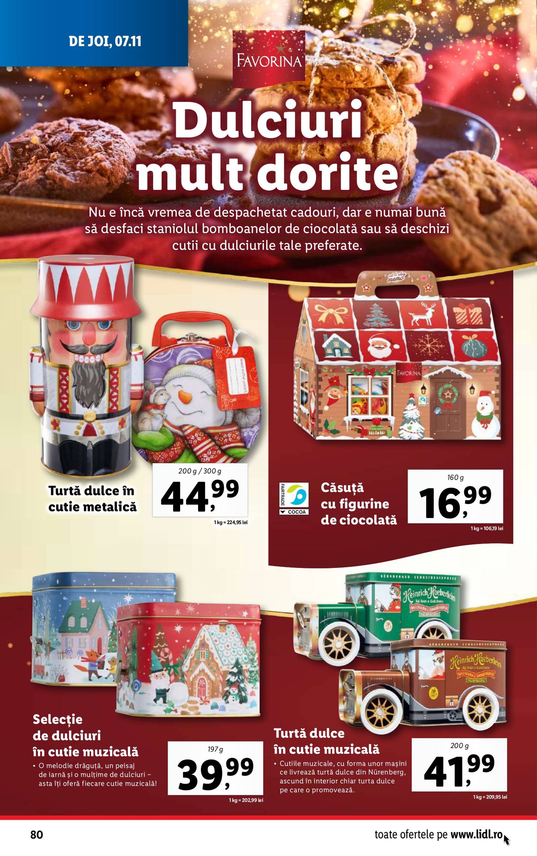 Catalog Lidl valabil din 04.11. - 10.11. 80