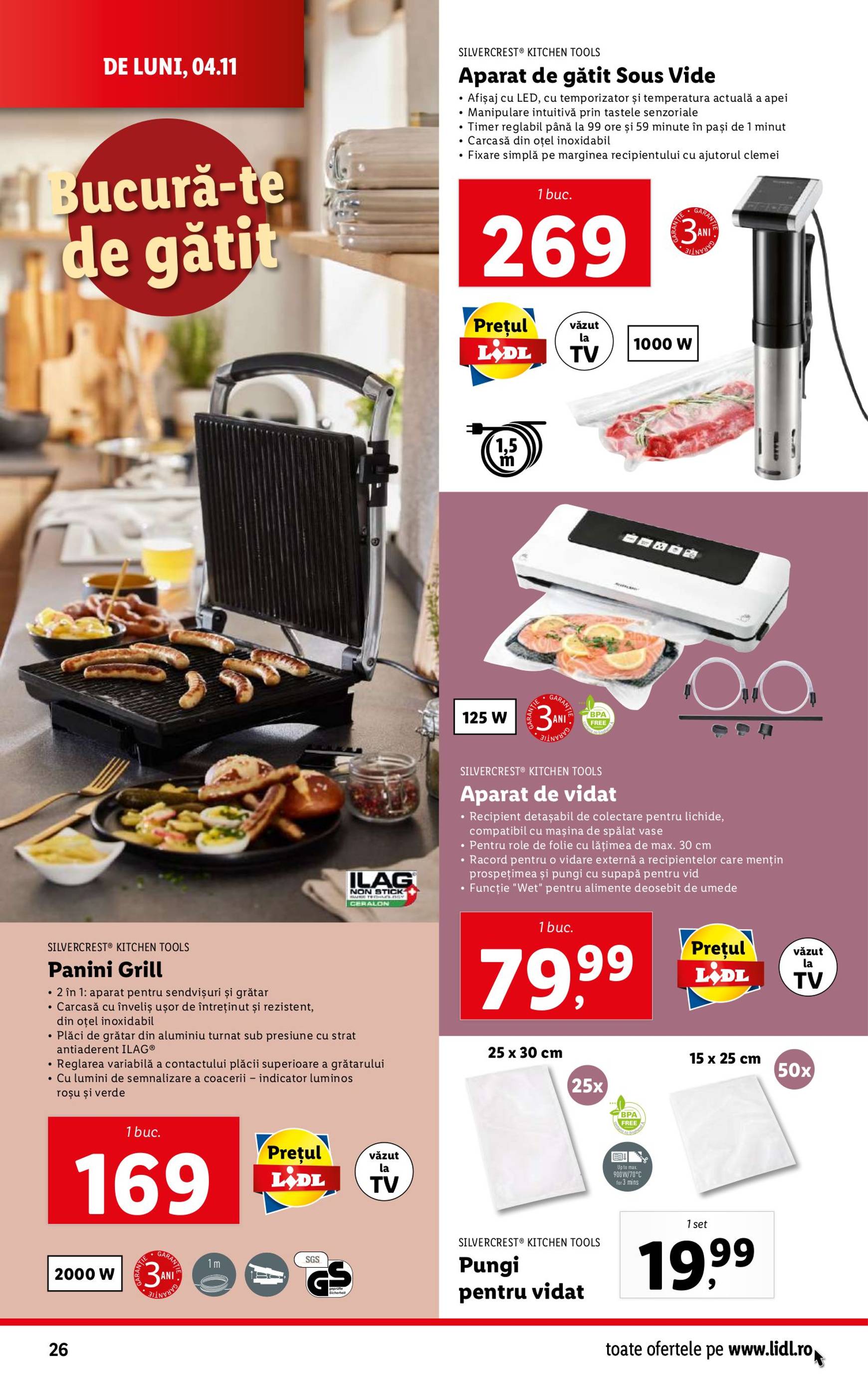 Catalog Lidl valabil din 04.11. - 10.11. 26