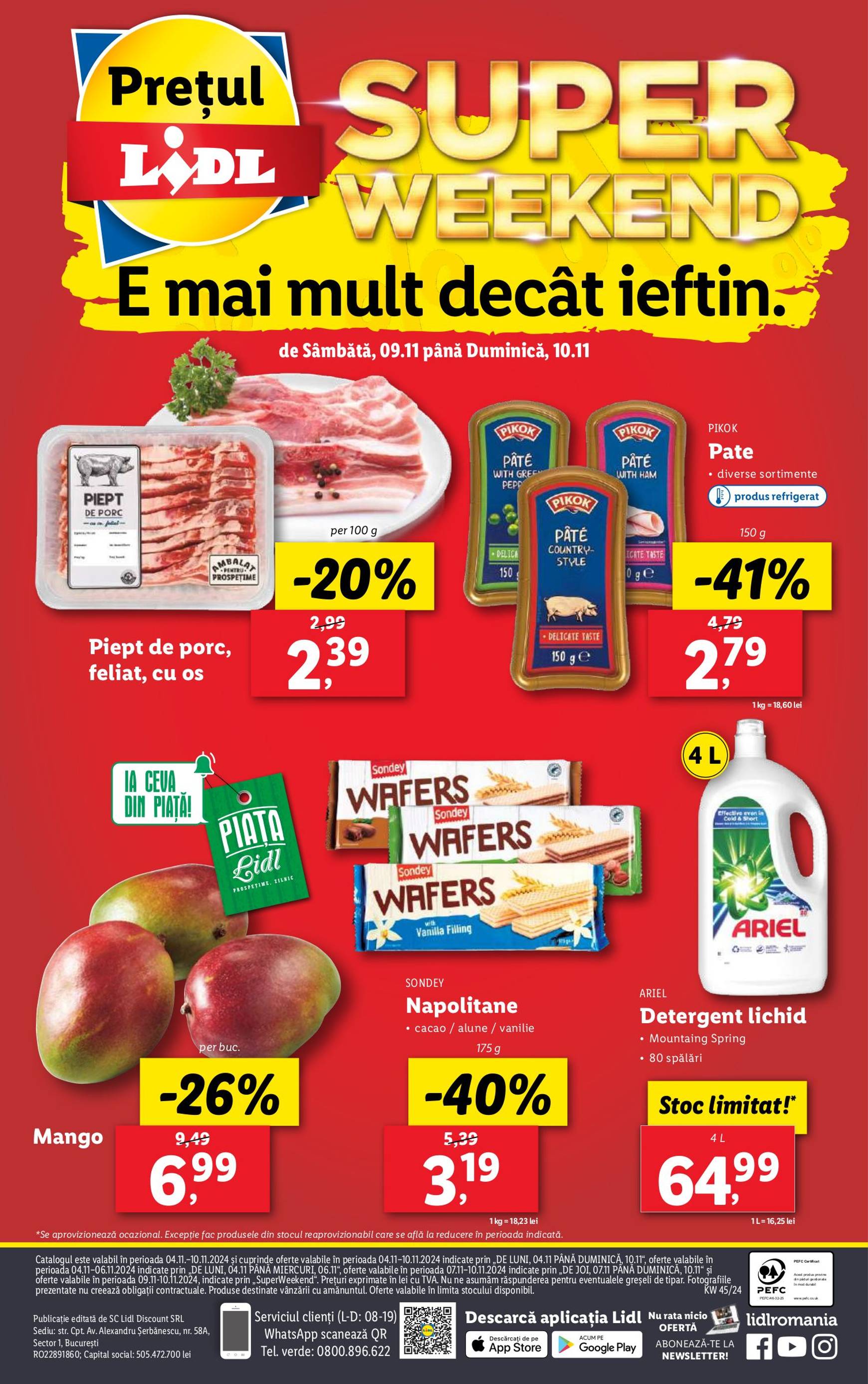 Catalog Lidl valabil din 04.11. - 10.11. 86