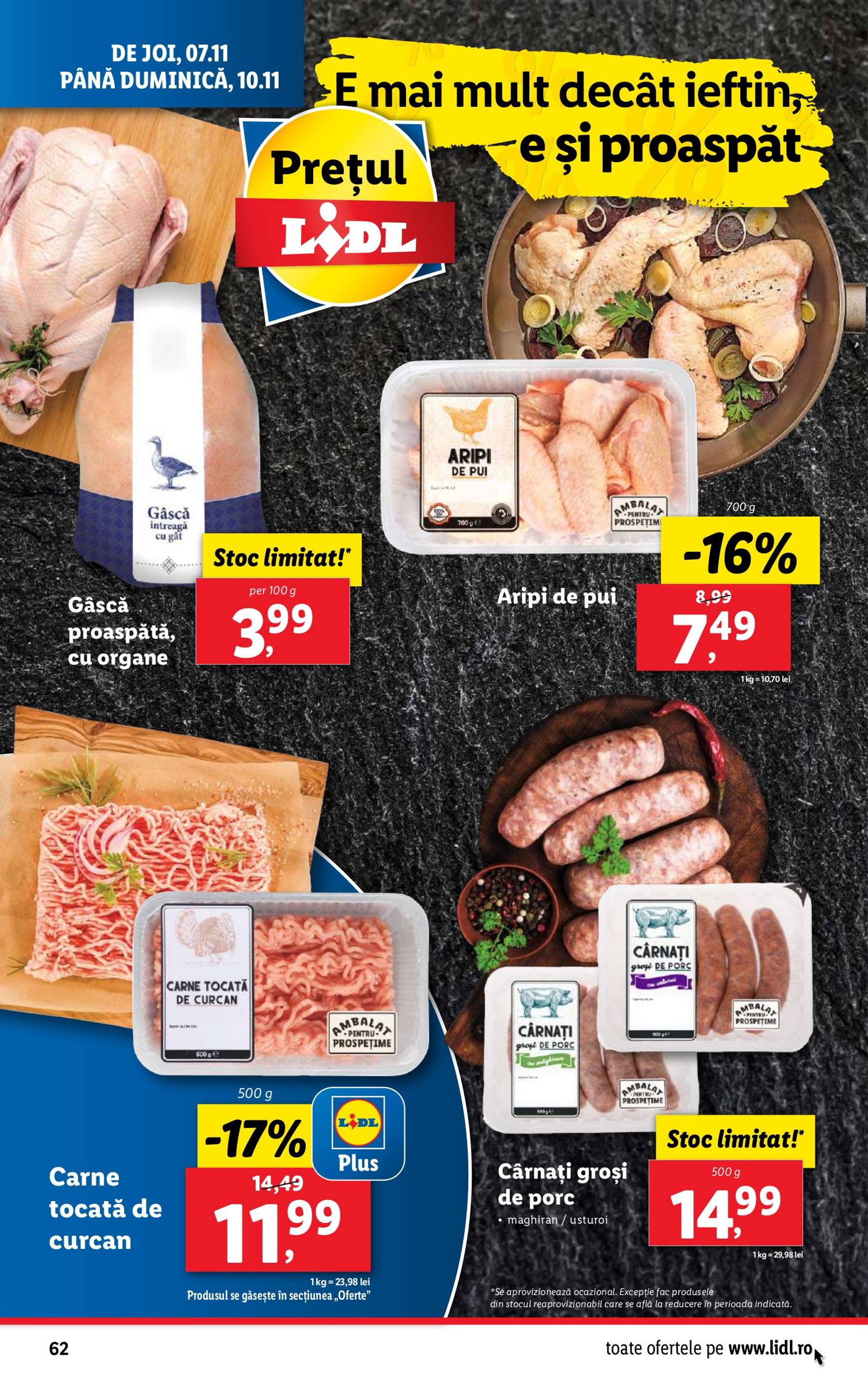 Catalog Lidl valabil din 04.11. - 10.11. 62