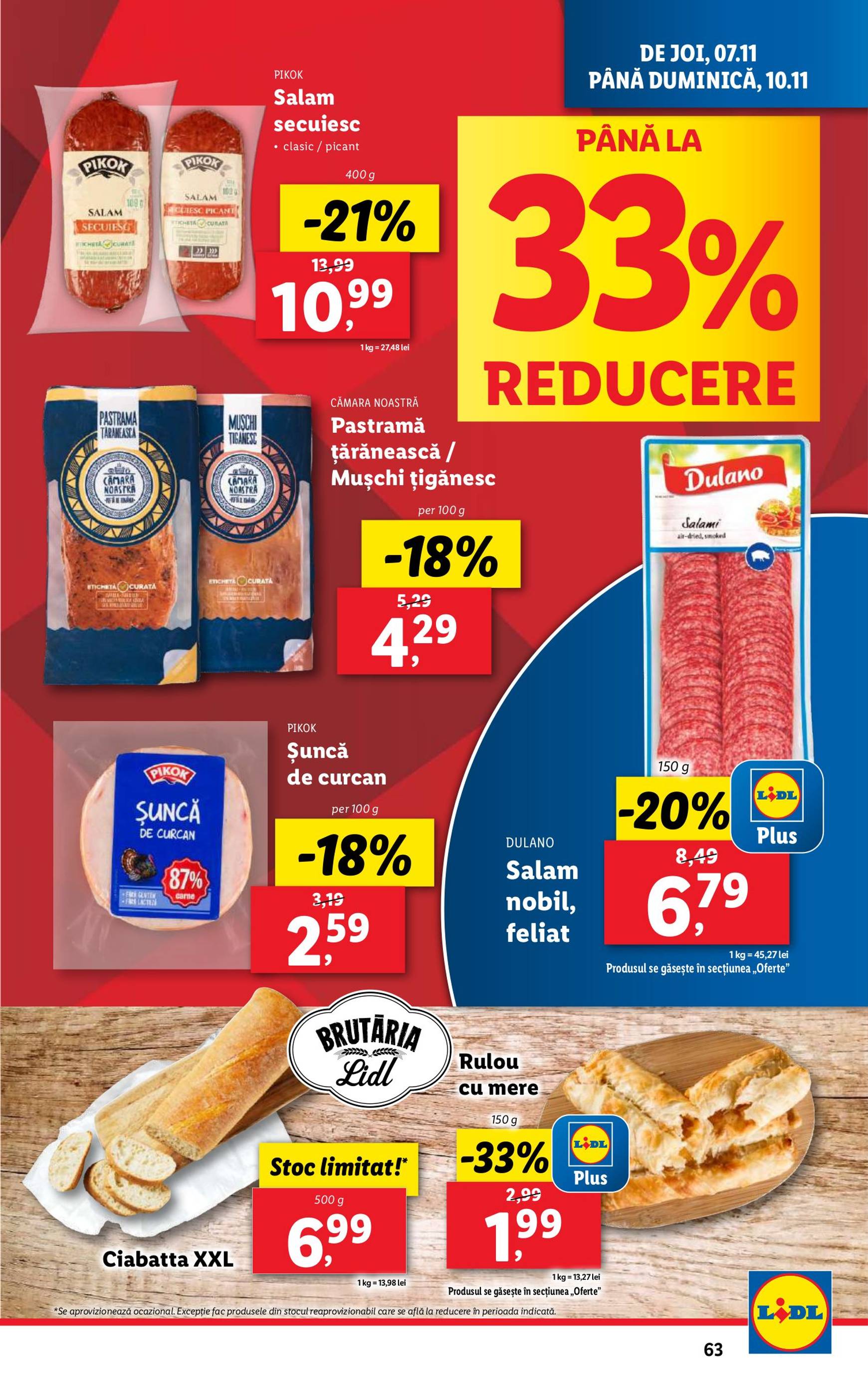 Catalog Lidl valabil din 04.11. - 10.11. 63