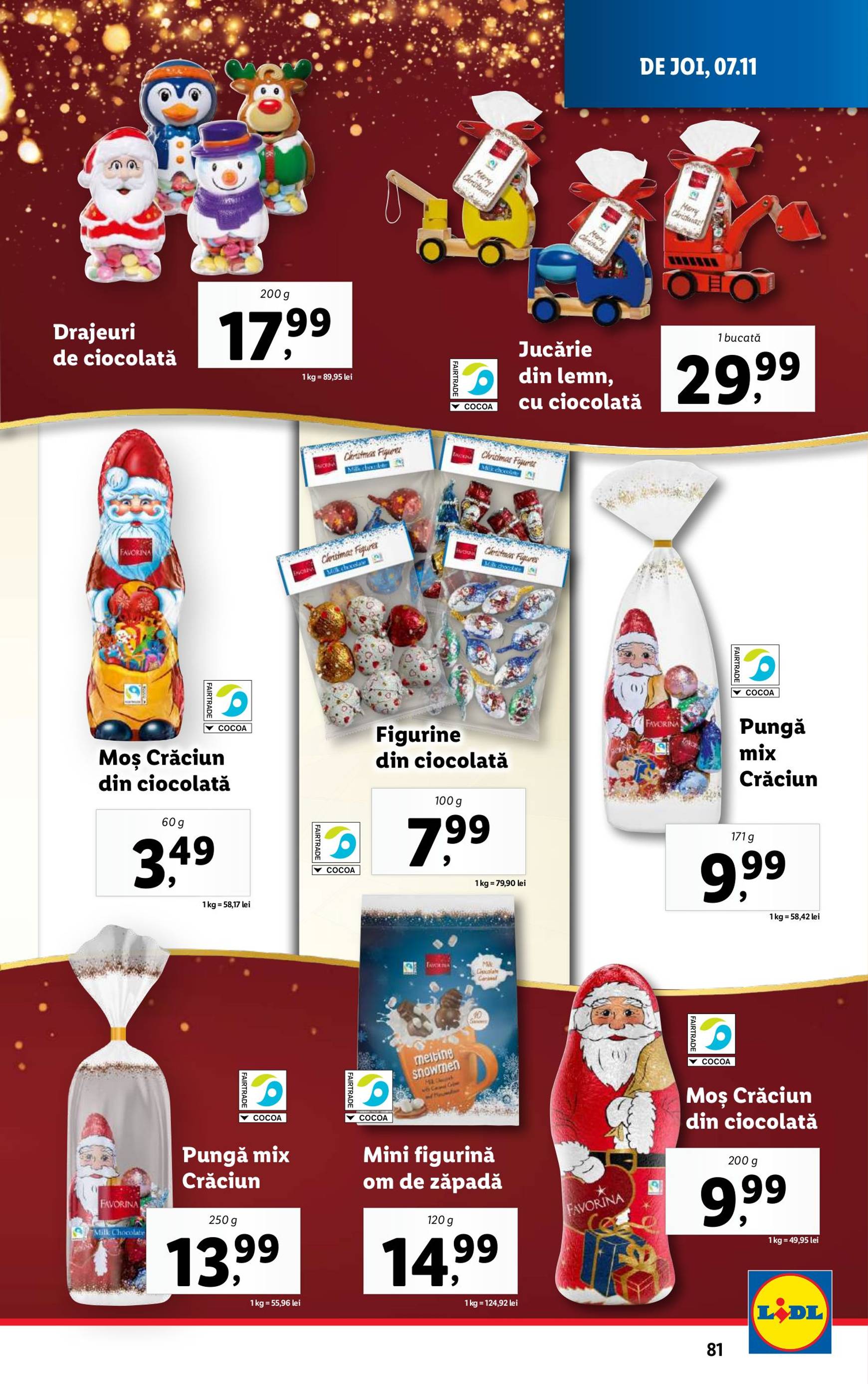 Catalog Lidl valabil din 04.11. - 10.11. 81