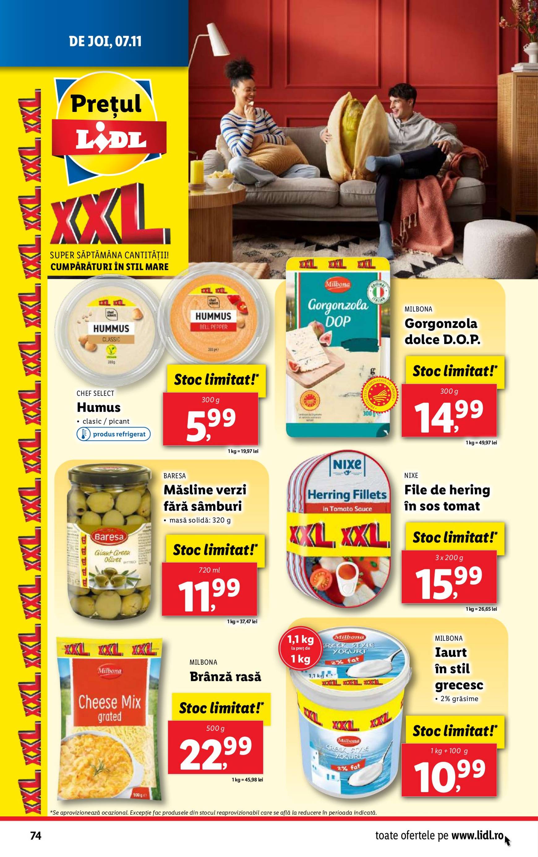 Catalog Lidl valabil din 04.11. - 10.11. 74