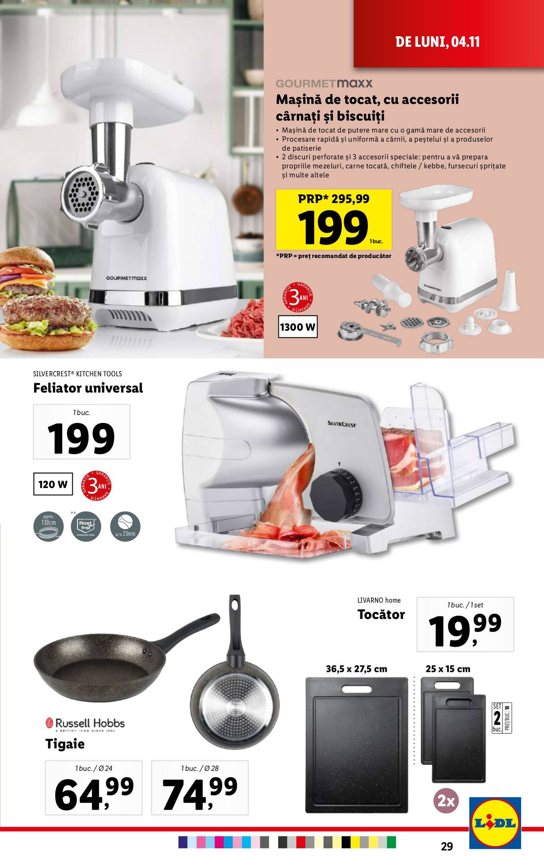 Catalog Lidl valabil din 04.11. - 10.11. 29