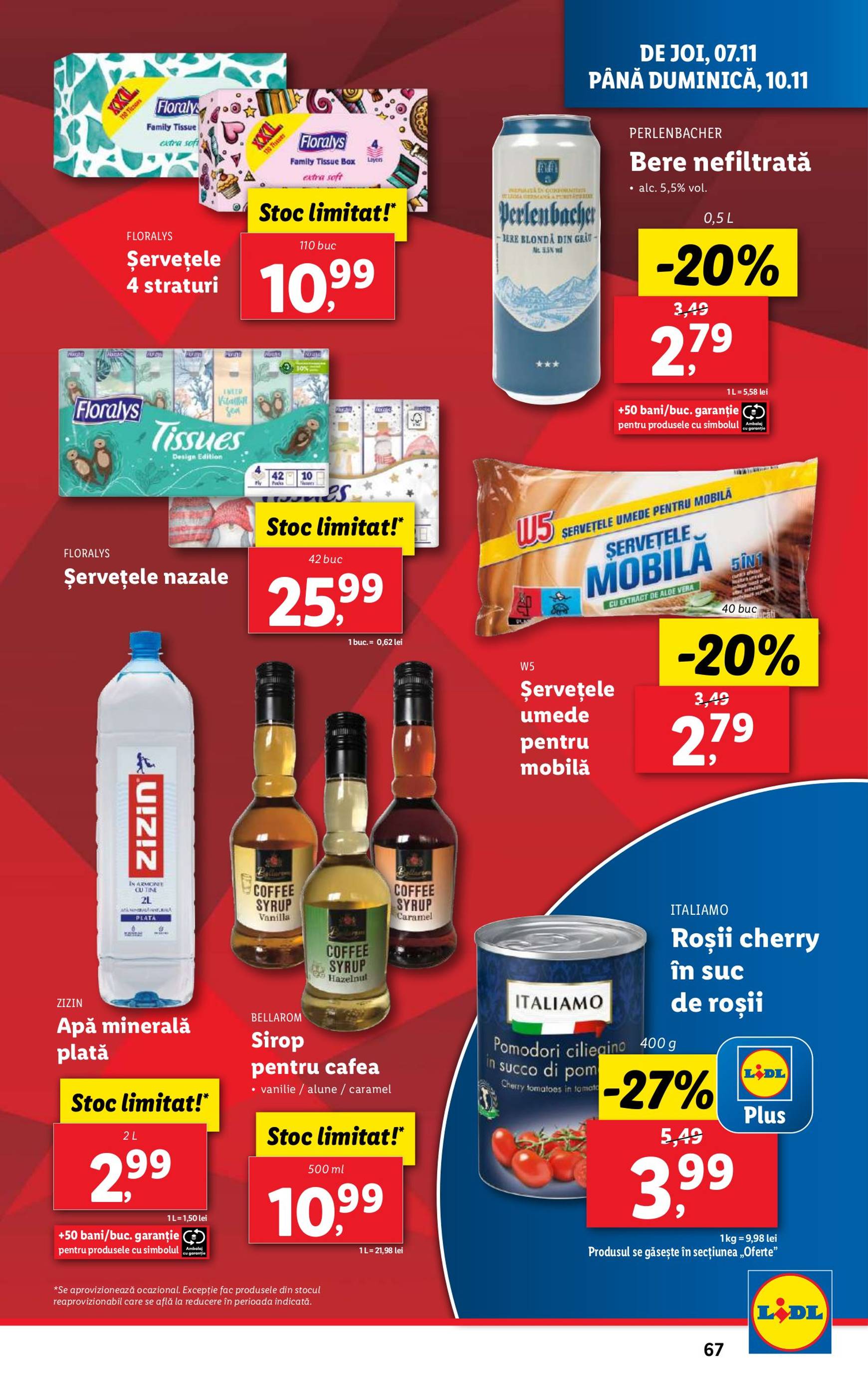 Catalog Lidl valabil din 04.11. - 10.11. 67