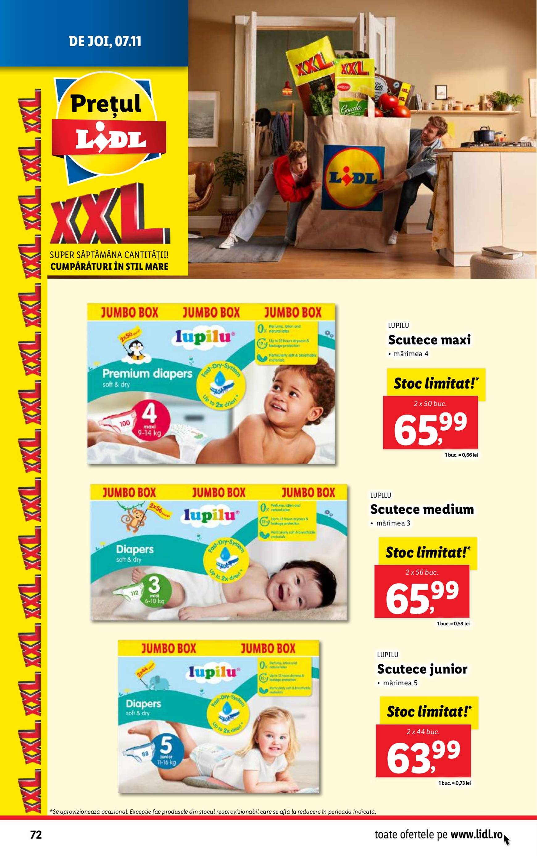 Catalog Lidl valabil din 04.11. - 10.11. 72