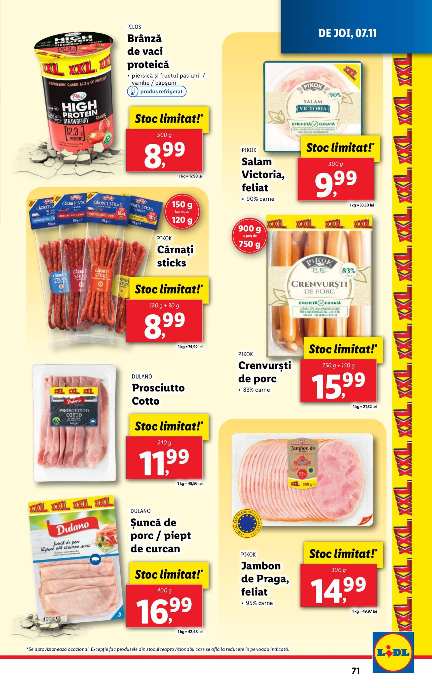 Catalog Lidl valabil din 04.11. - 10.11. 71