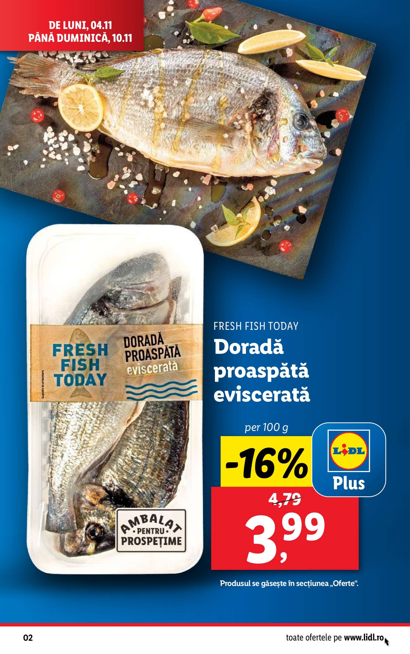 Catalog Lidl valabil din 04.11. - 10.11. 2