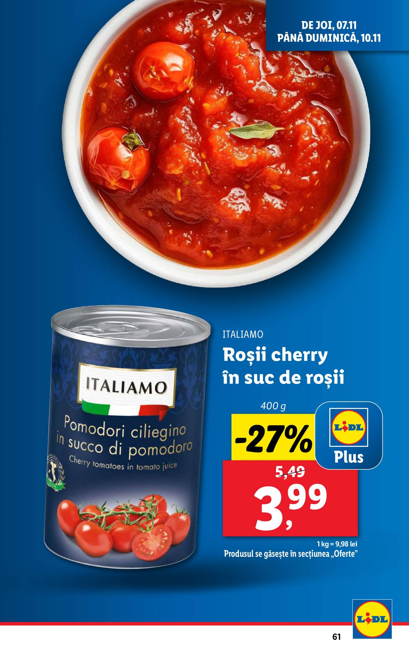 Catalog Lidl valabil din 04.11. - 10.11. 61