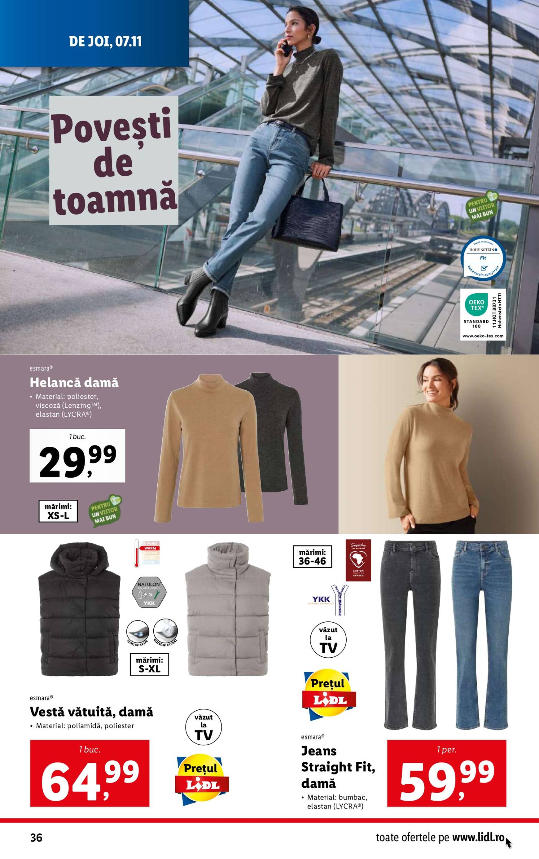 Catalog Lidl valabil din 04.11. - 10.11. 36