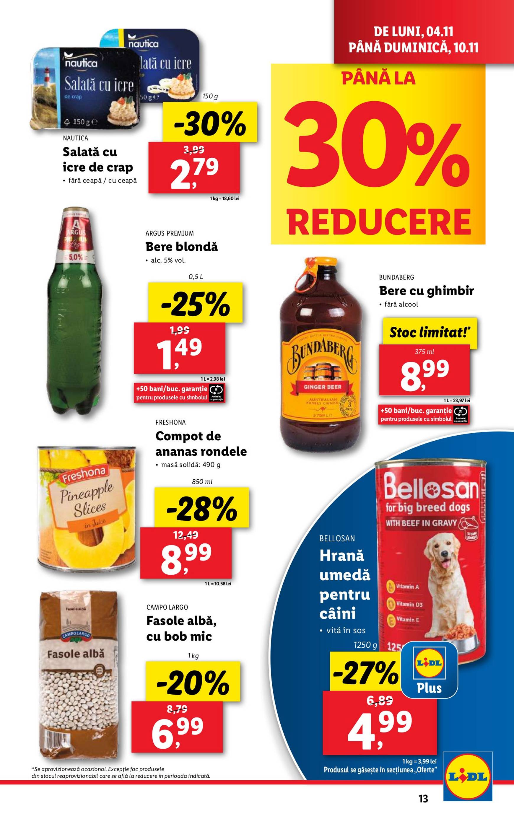 Catalog Lidl valabil din 04.11. - 10.11. 13