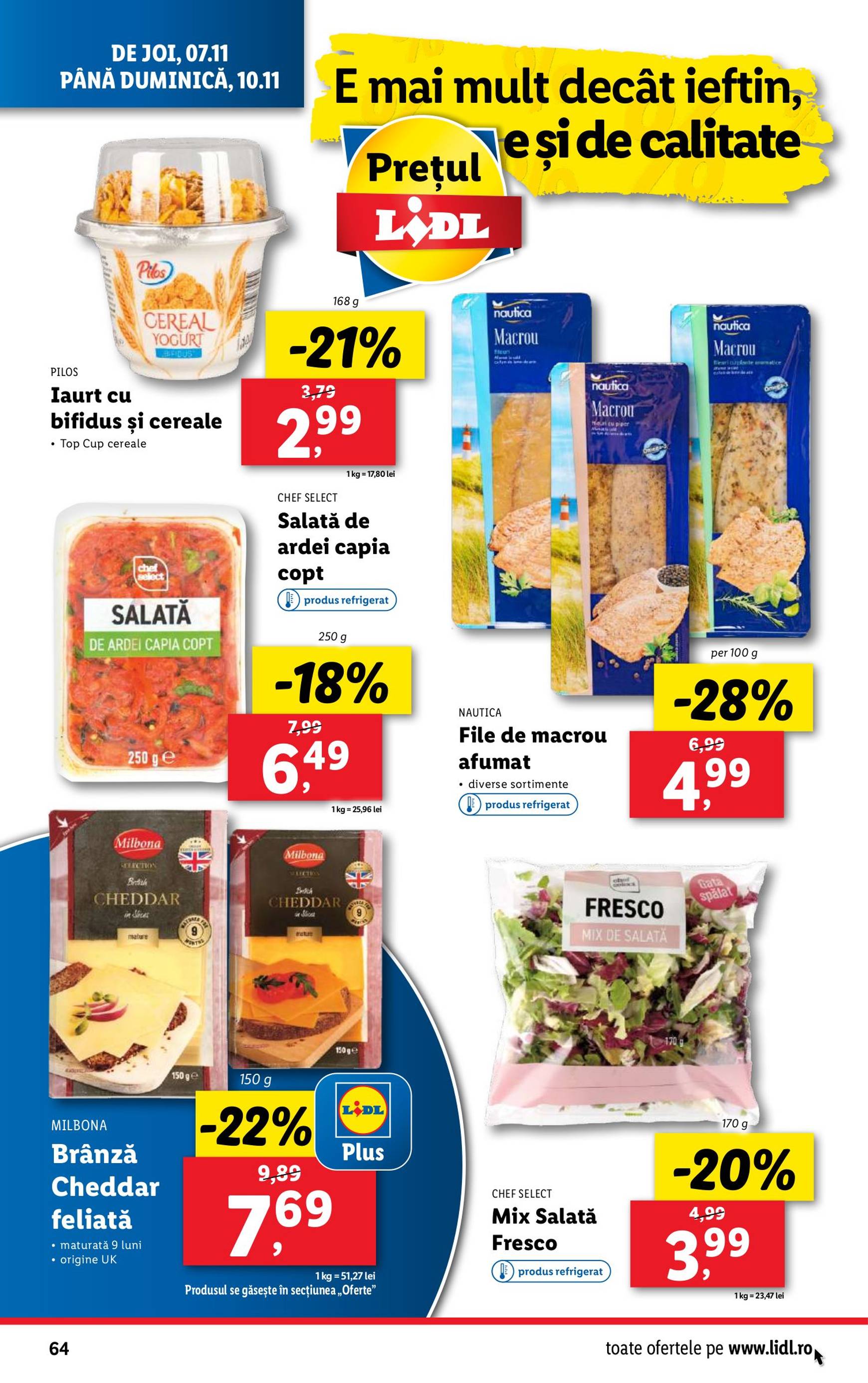 Catalog Lidl valabil din 04.11. - 10.11. 64